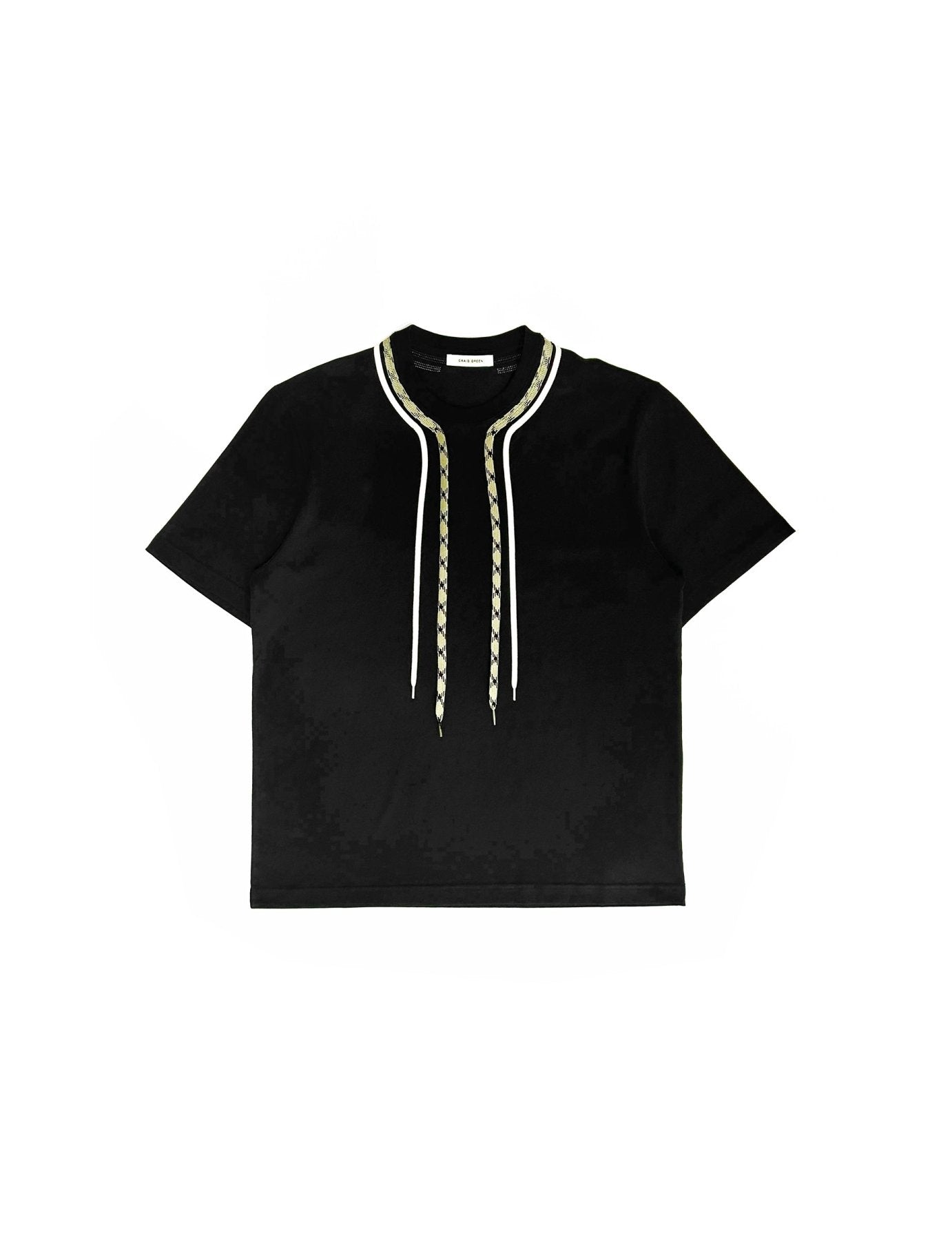 CRAIG GREEN Black Trek Lace T-Shirt
