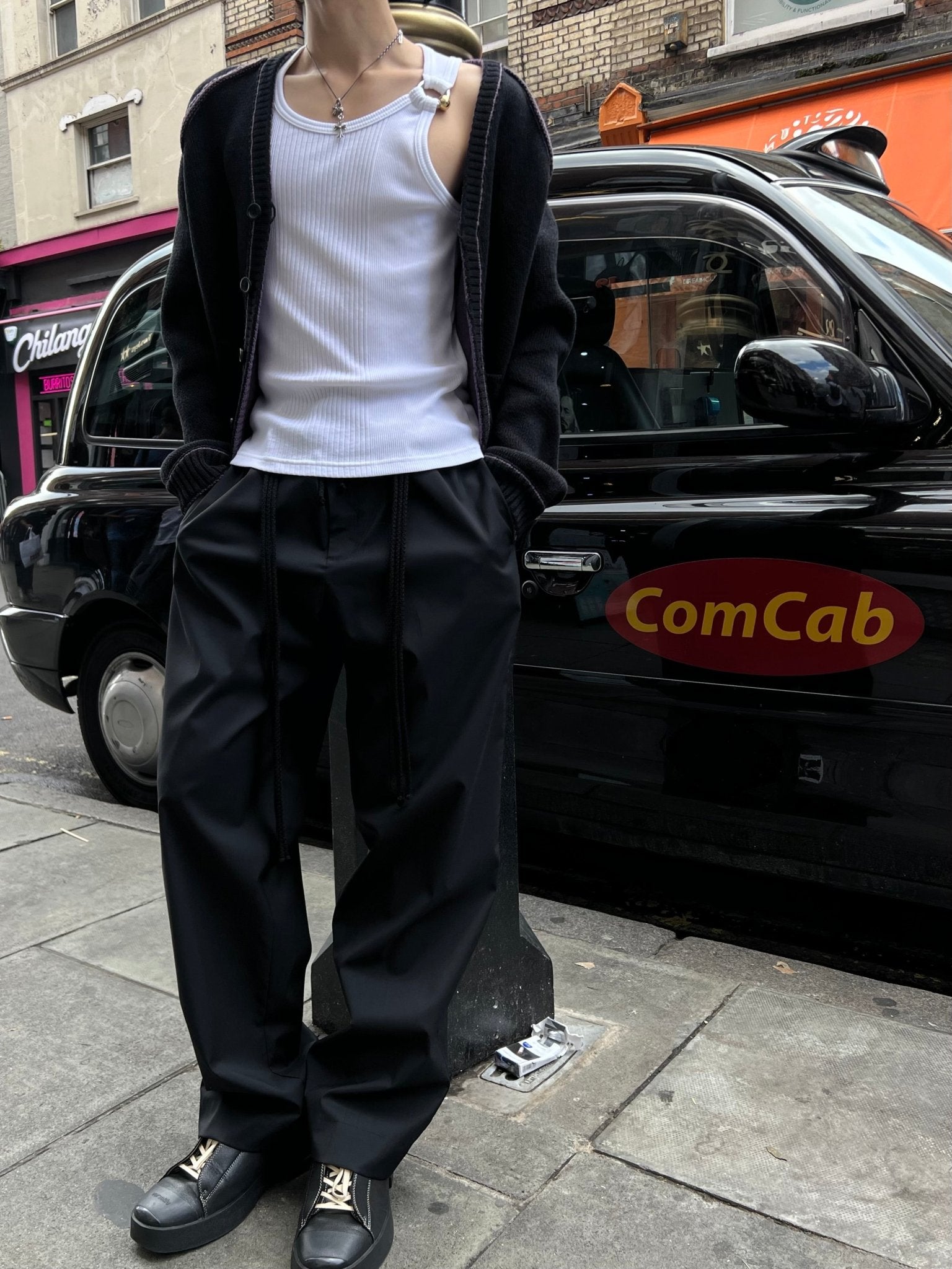 CRAIG GREEN - Elasticated Worker Trouser - AW25 - BLACK