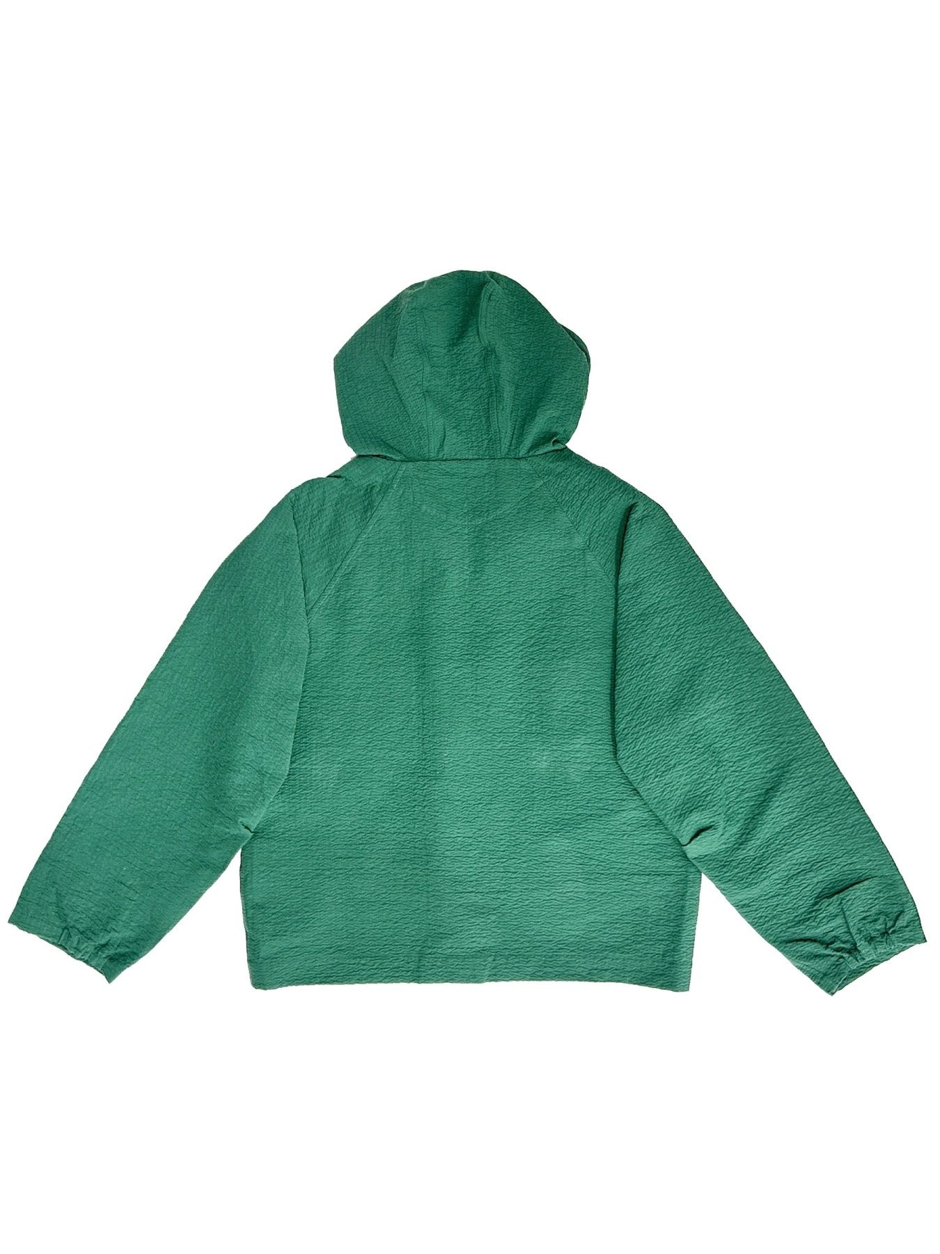 CRAIG GREEN Green Embroidered Linestitch Cagoule