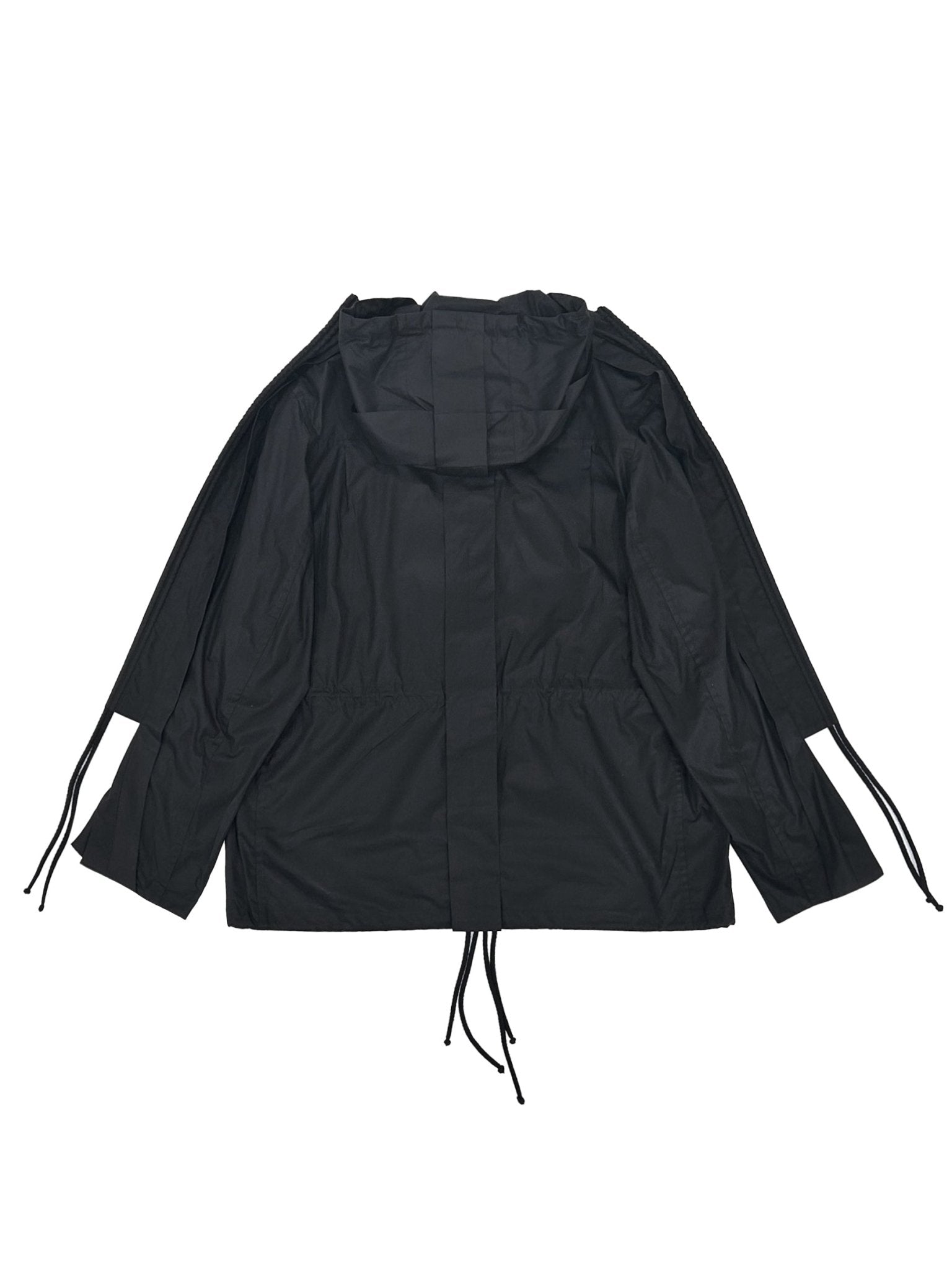 CRAIG GREEN - Hooded Overshirt - AW25 - BLACK