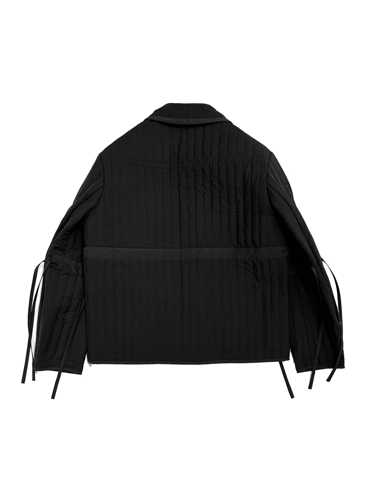 CRAIG GREEN - Wool Quilted Worker Jacket - AW25 - BLACK