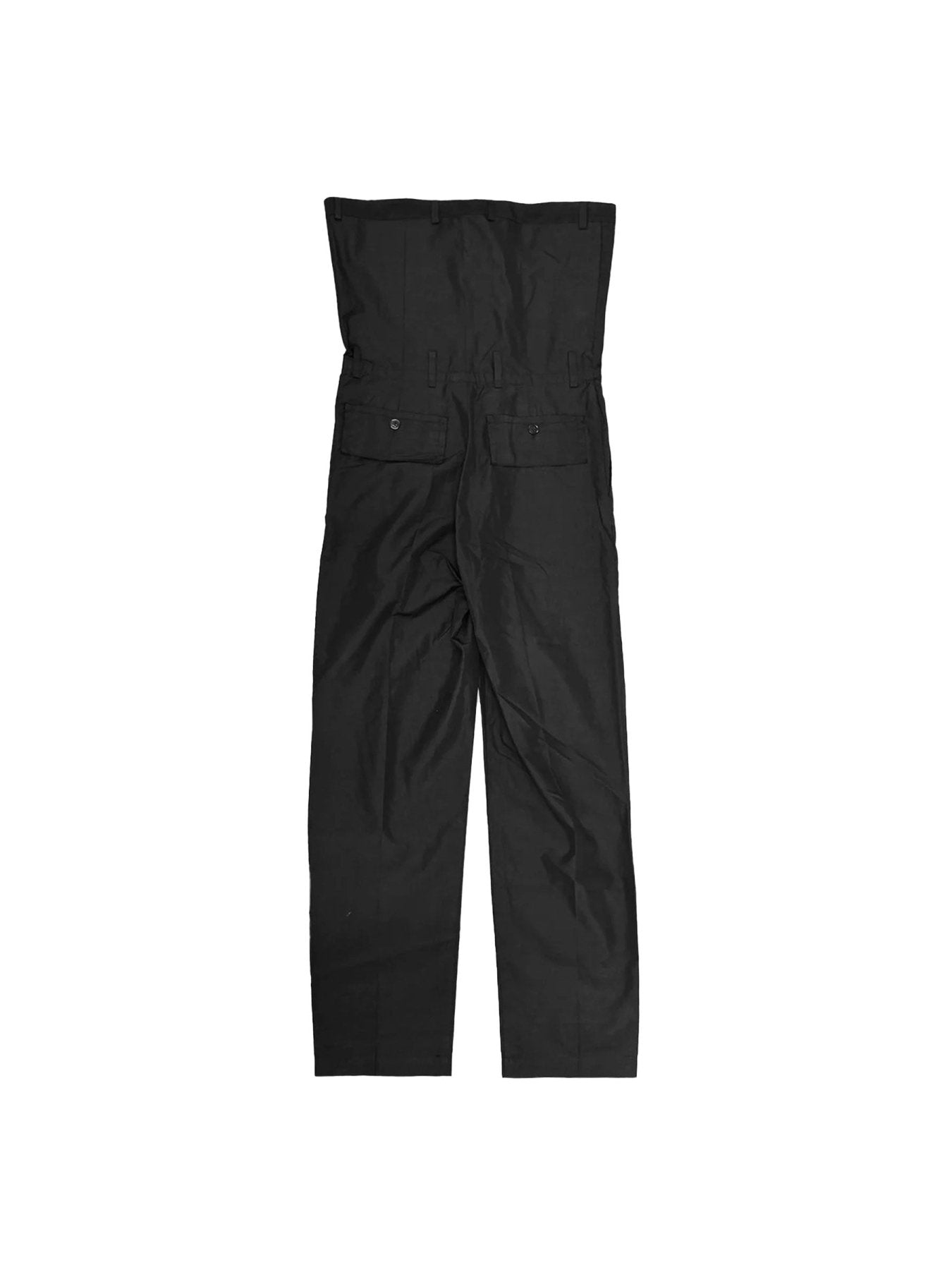 CYRIL BOUREZ Black High Technical Trousers