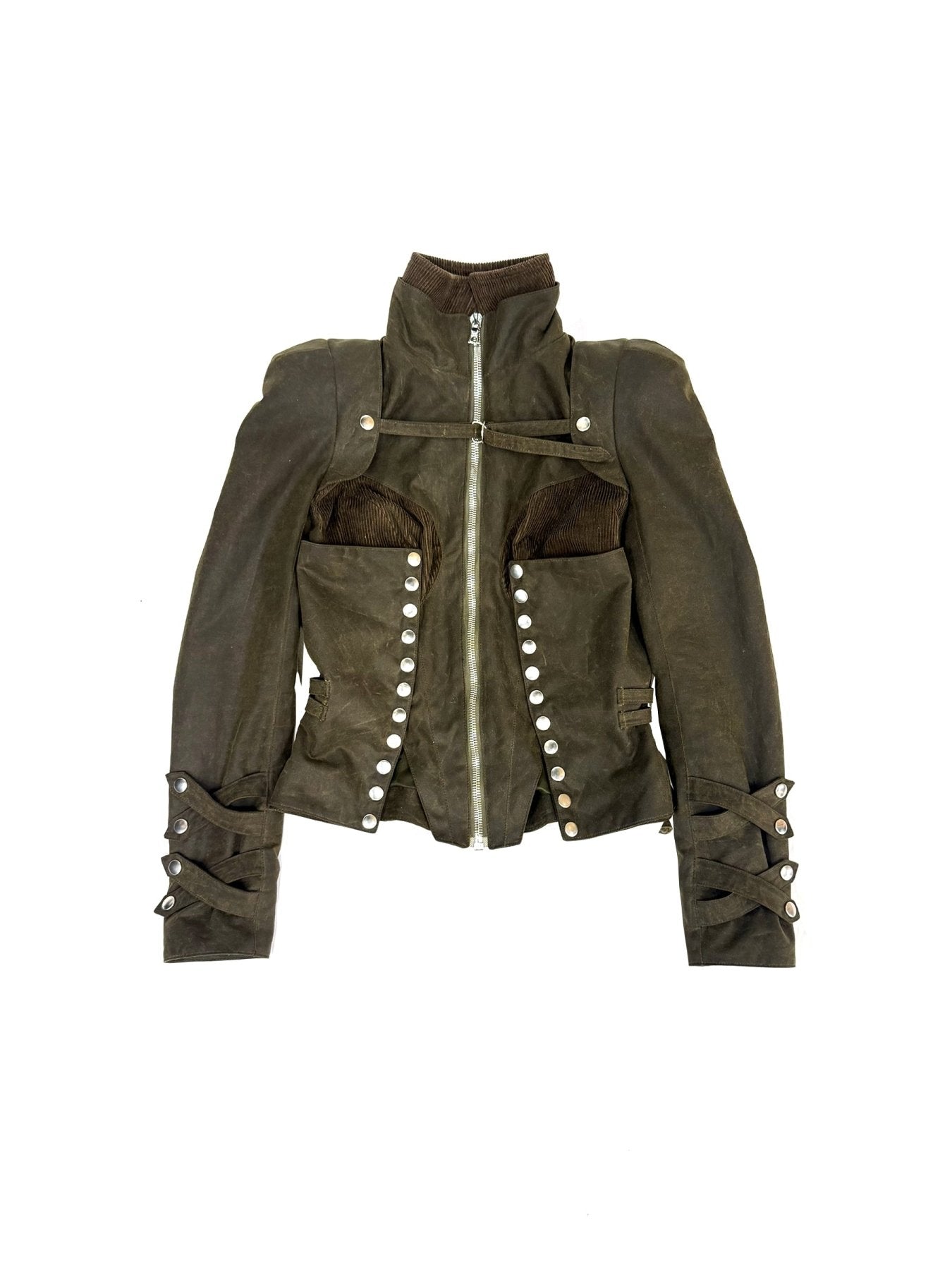 Dilara Findikoglu Olive Dawn To Dusk Jacket