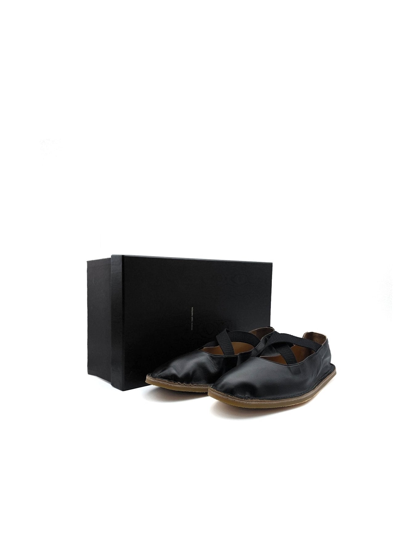 DRIES VAN NOTEN Black Men Flats