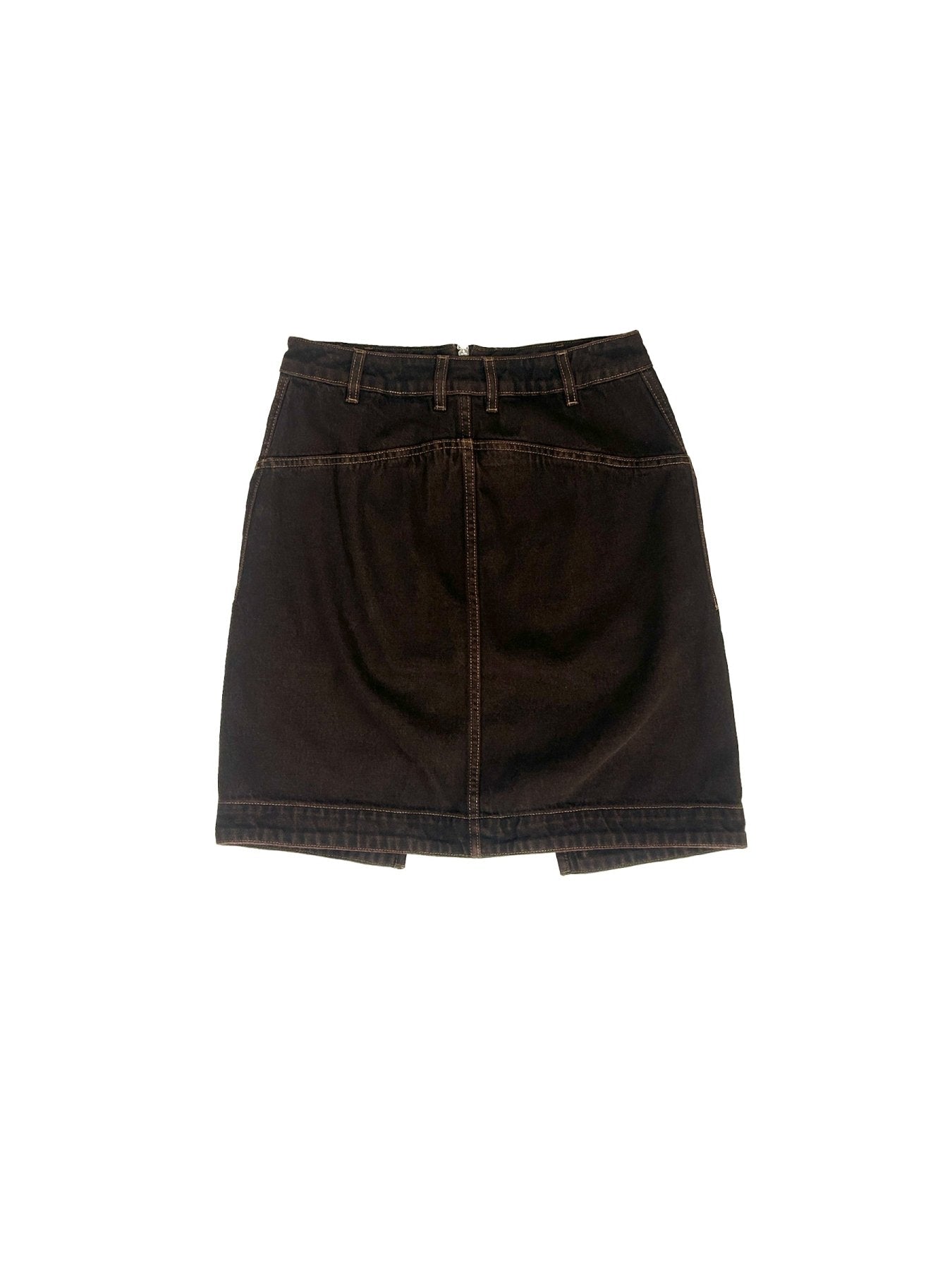ECKHAUS LATTA Brown Nesting Skirt