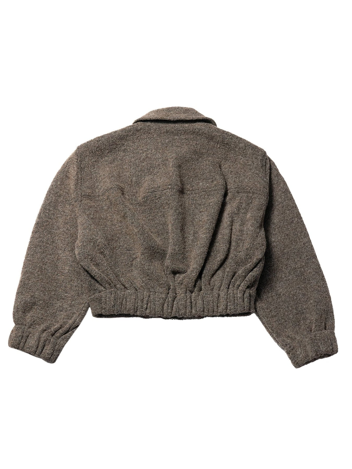 ECKHAUS LATTA Brown Woolen Bomber