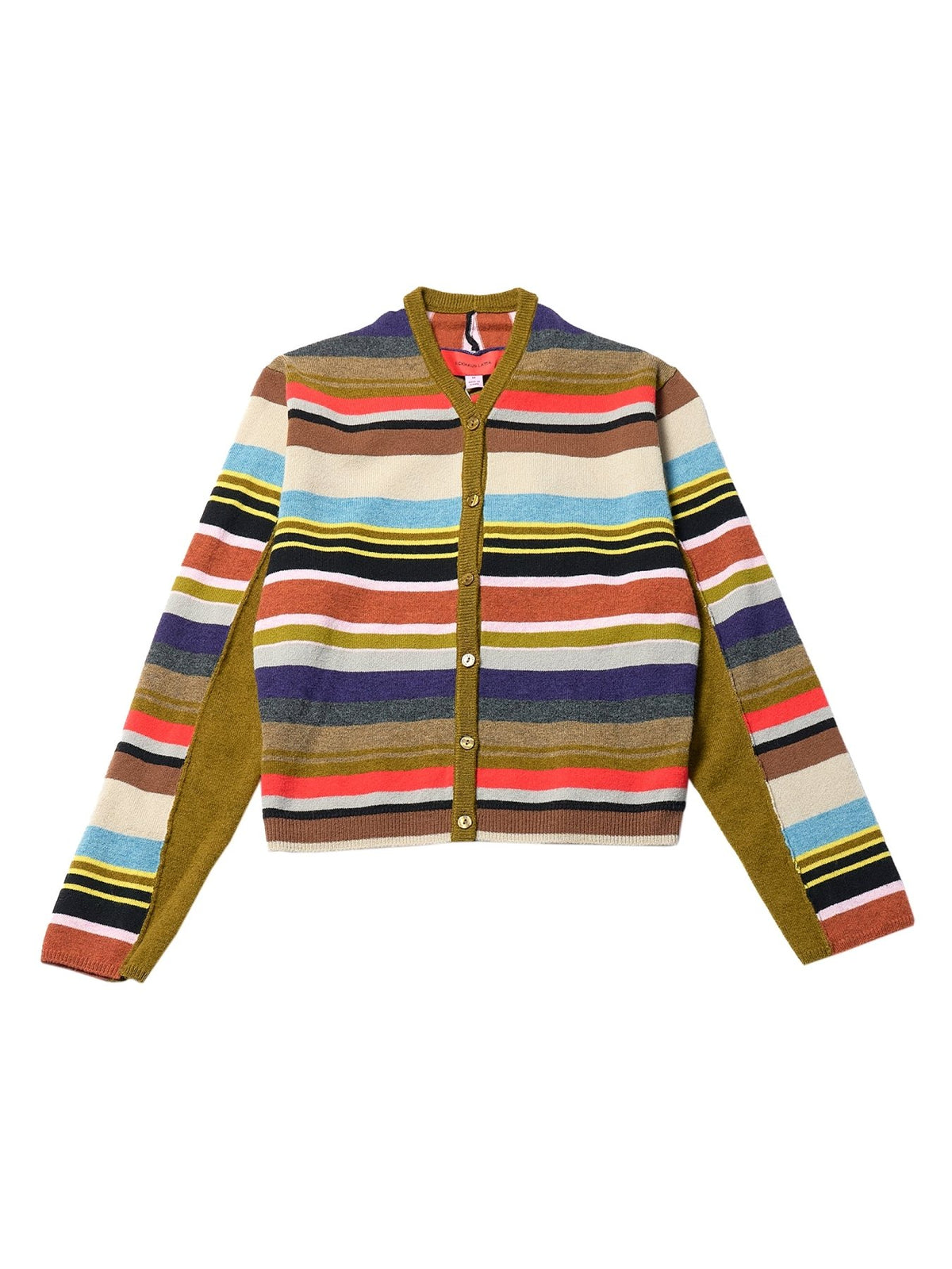 ECKHAUS LATTA Multicolour Racer Cardigan