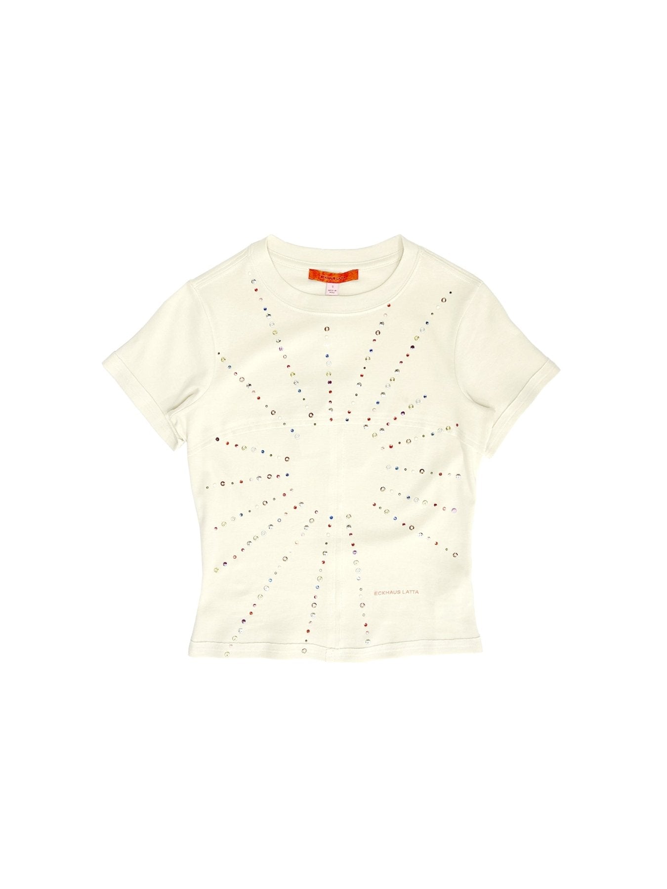 ECKHAUS LATTA Off - White Lapped Baby T-Shirt