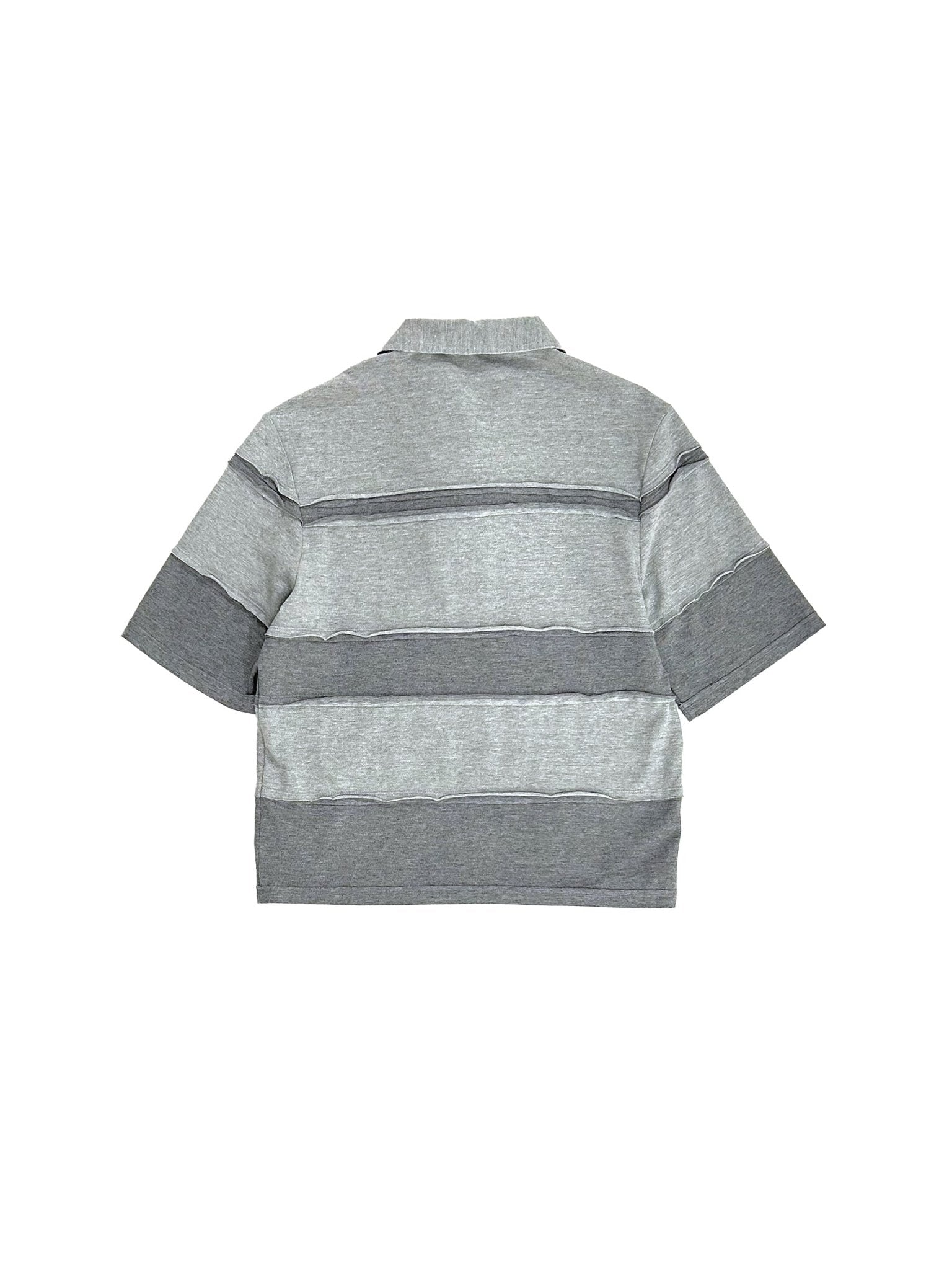 ECKHAUS LATTA - Striated Polo - AW25 - CEMENT