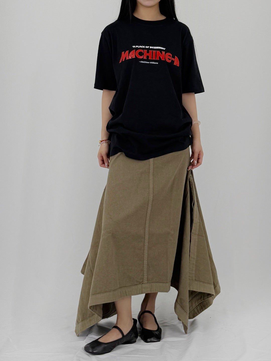 ECKHAUS LATTA - Tarp Skirt - AW25 - EARTH