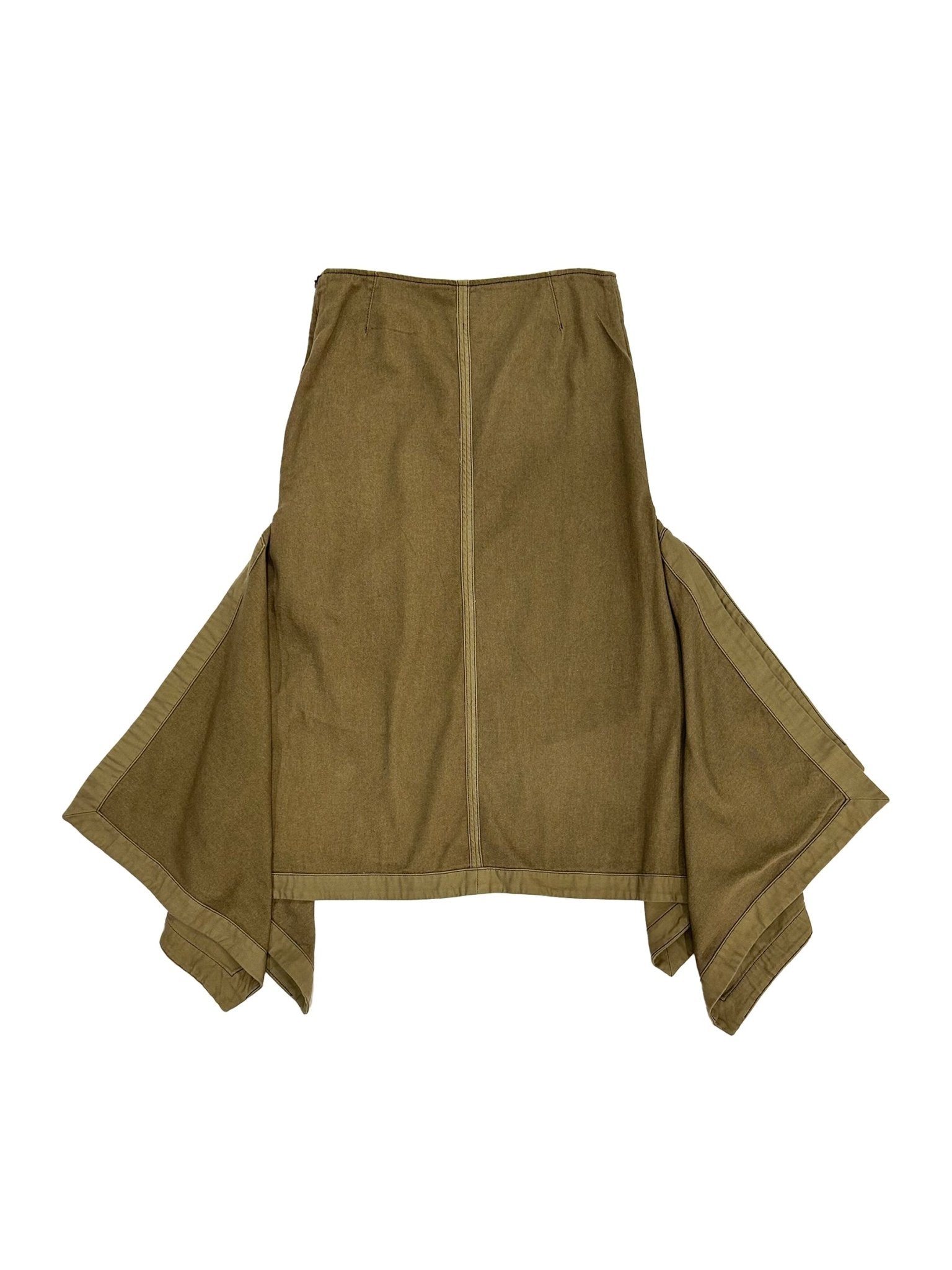 ECKHAUS LATTA - Tarp Skirt - AW25 - EARTH