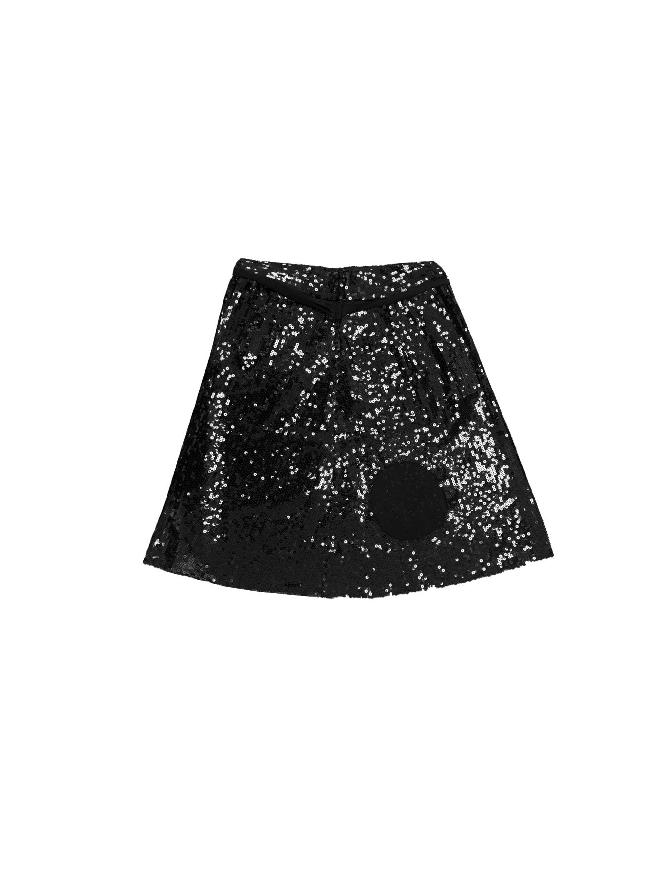 EDWARD CUMING Black Circle Window Skirts