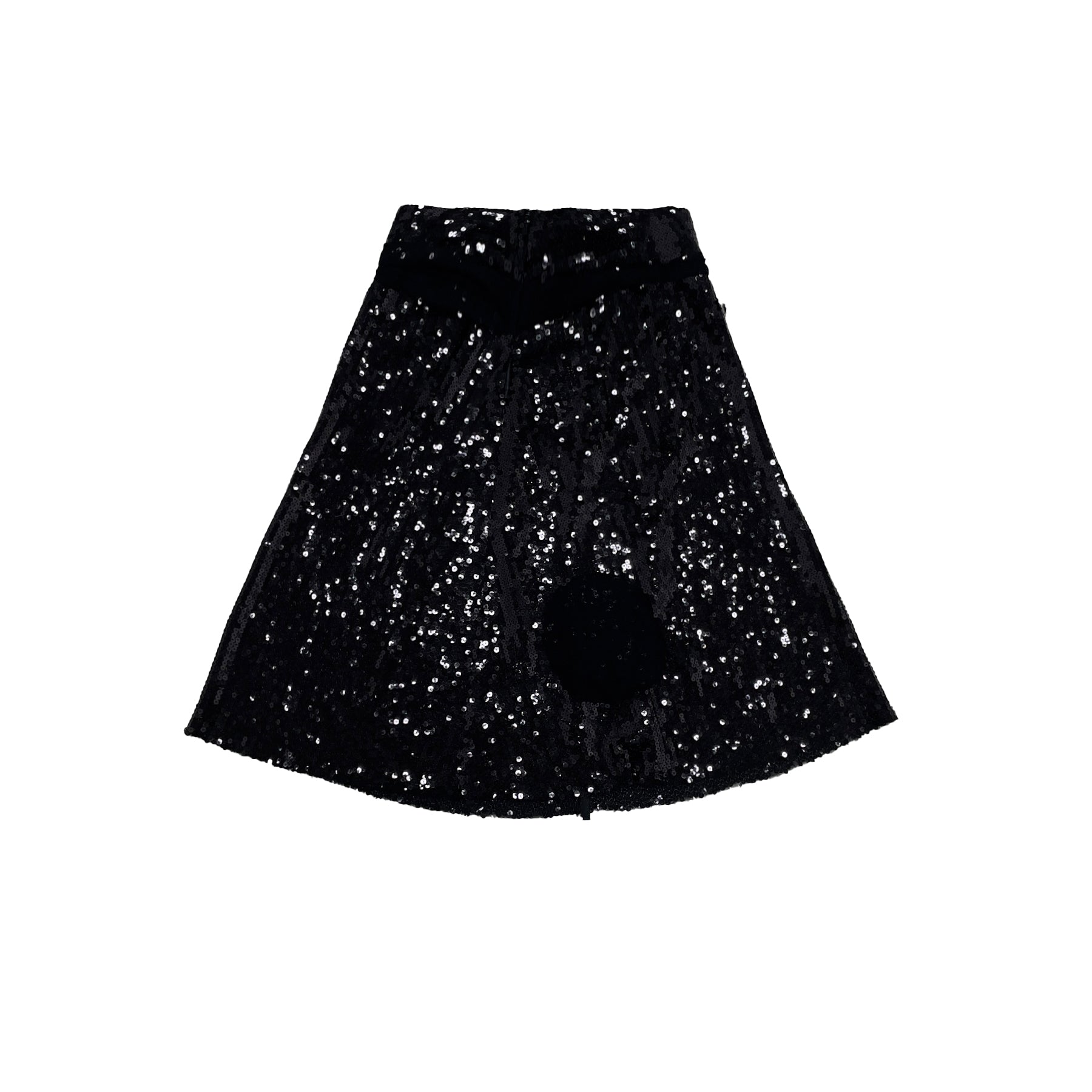 EDWARD CUMING - Circle Window Skirt - AW23 - BLACK
