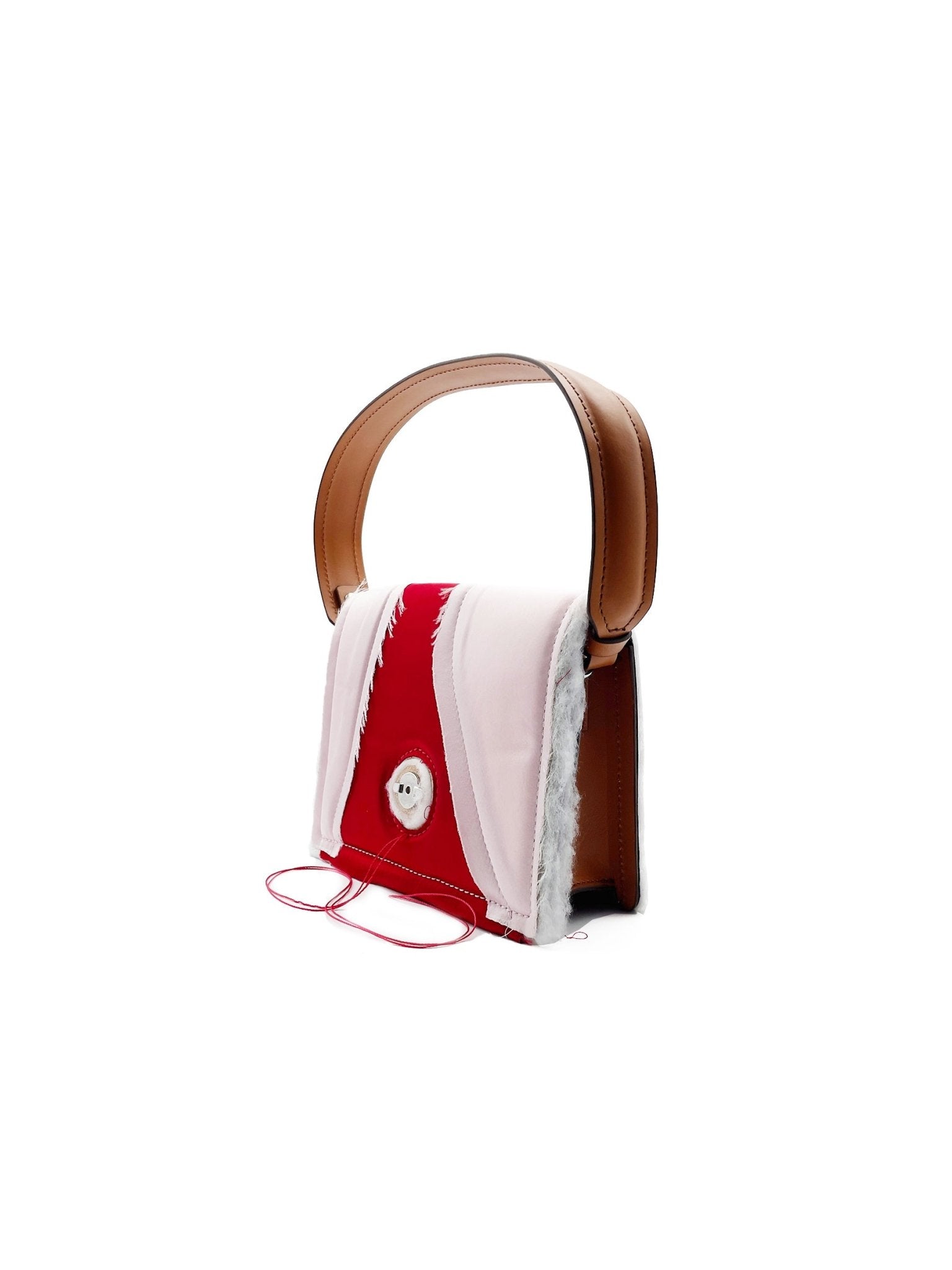 EDWARD CUMING Pink Red Dentro X Ec Mini Animation Otto Shoulder Bags