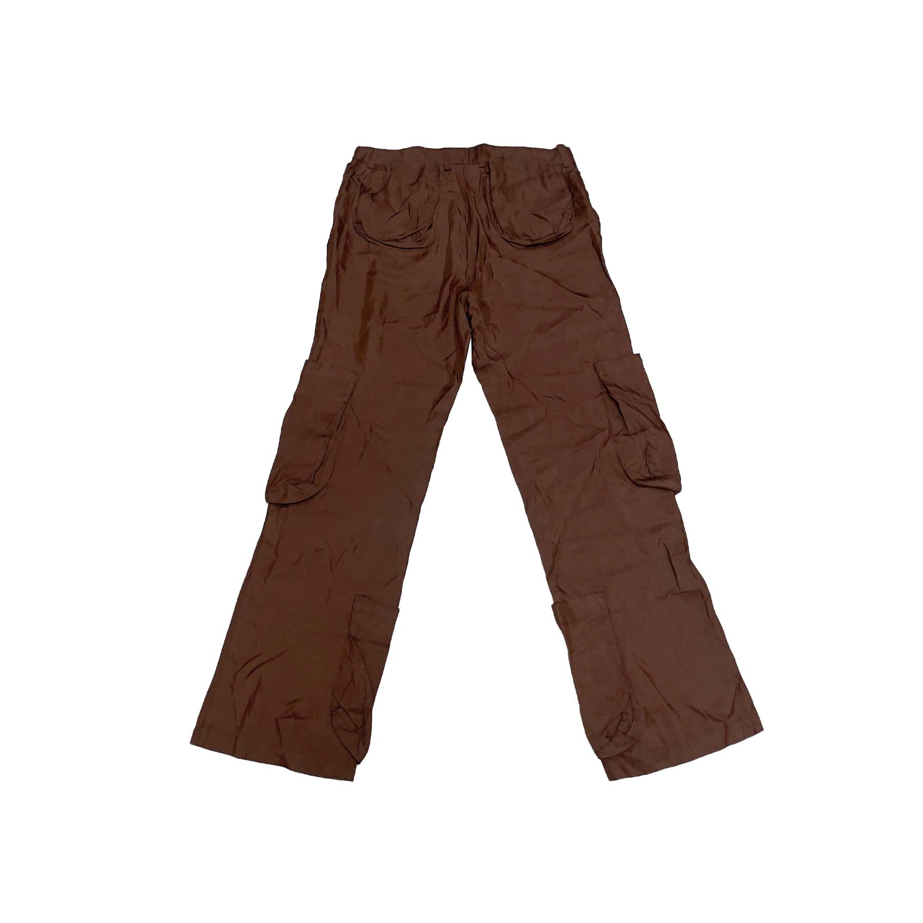 EDWARD CUMING - Pocket Collage Trouser - AW23 - BROWN