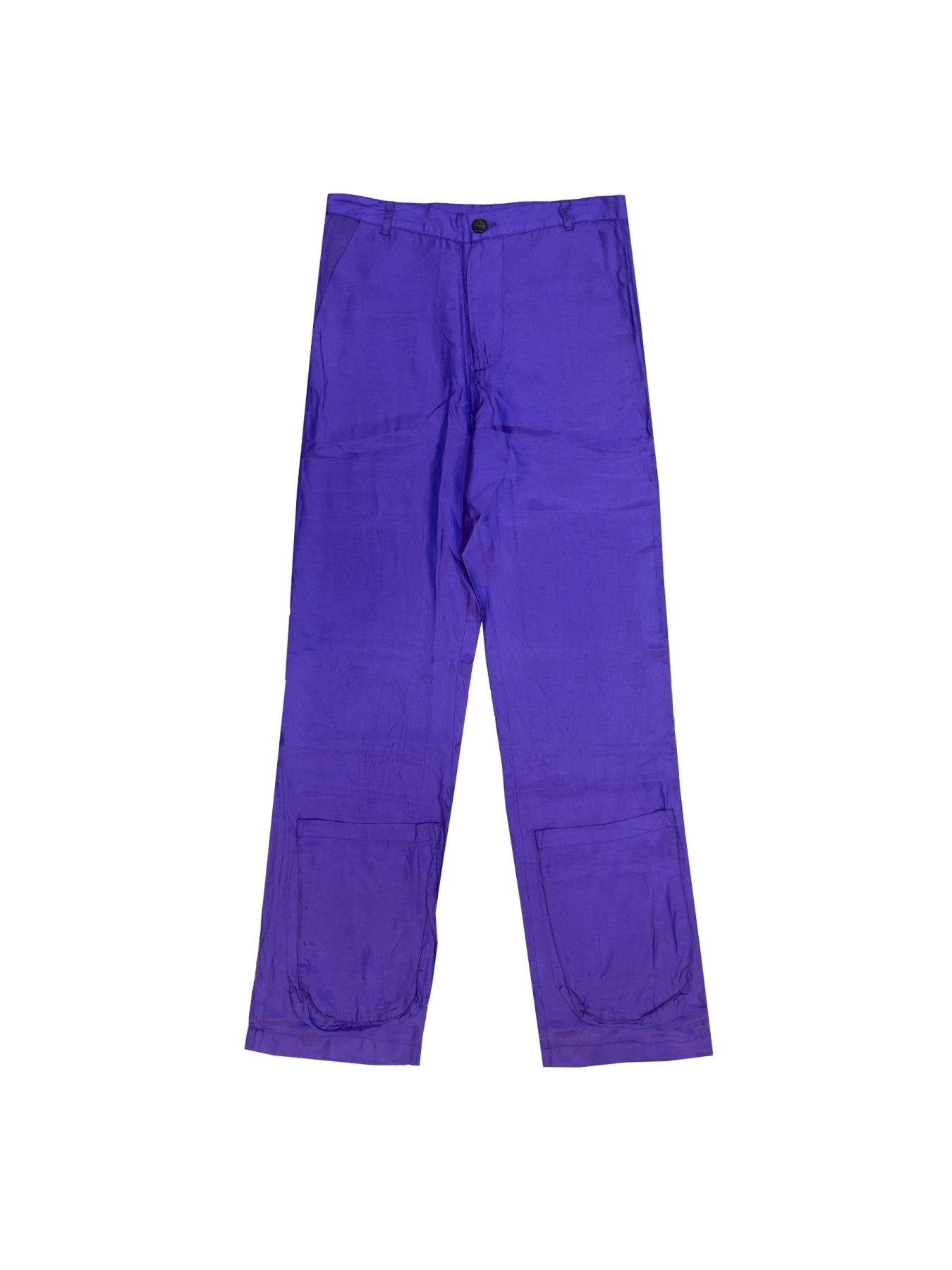 EDWARD CUMING Purple Sag Pocket Spooky Trousers