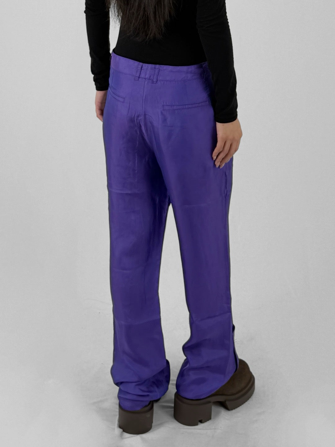 EDWARD CUMING Purple Sag Pocket Spooky Trousers