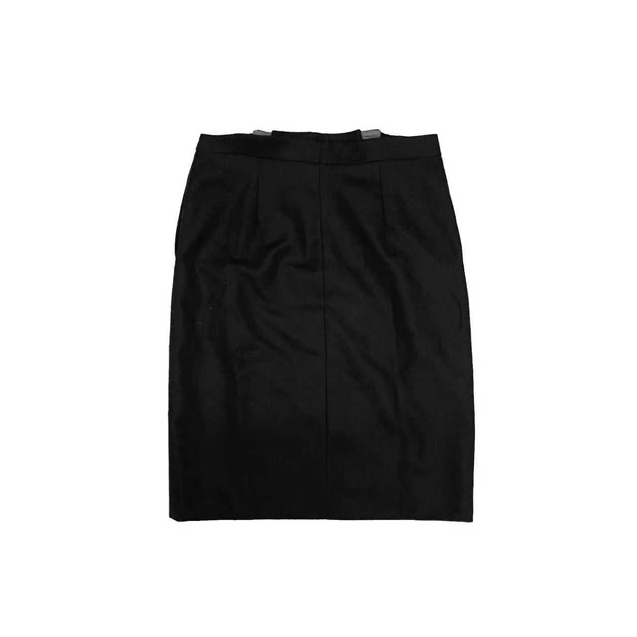 EFTYCHIA - 2Zips Skirt - AW21 - BLACK