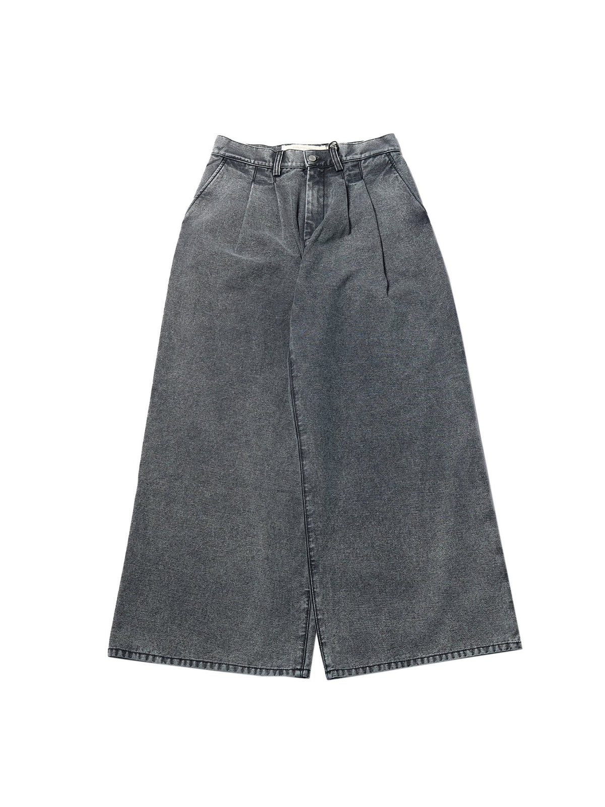 ERL Black Unisex Pleated Jeans