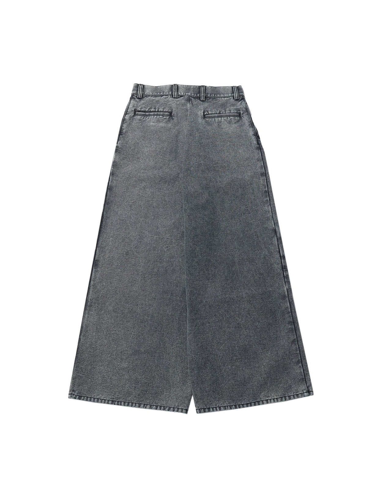 ERL Black Unisex Pleated Jeans