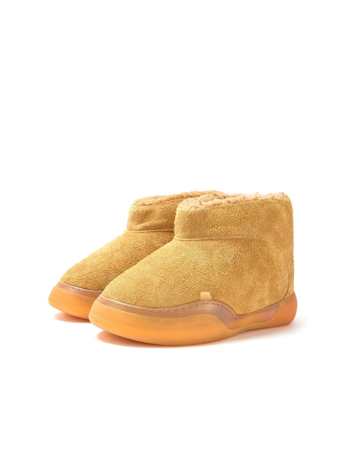 ERL Natural Unisex Erl Vamp Boot Leather