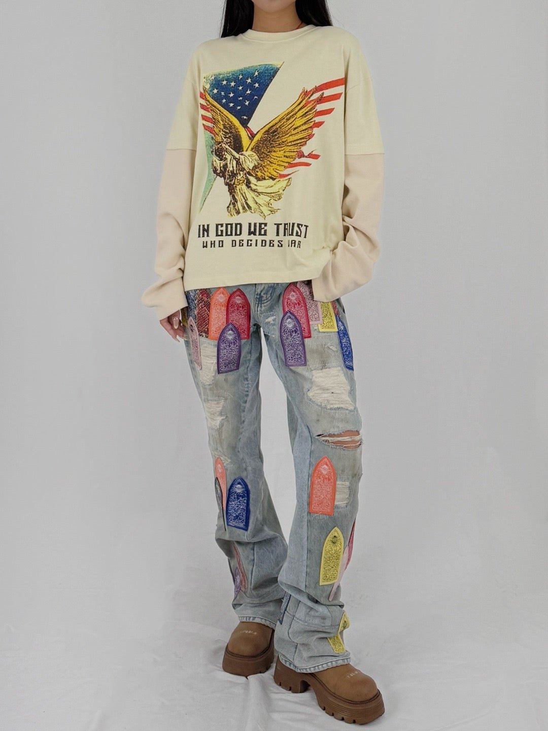 EV BRAVADO WHO DECIDES WAR - Igwt Jersey - AW25 - IVORY