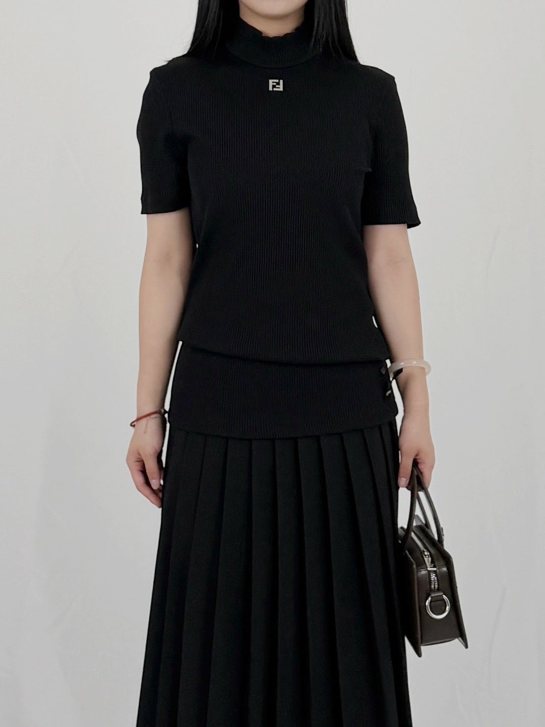 Fendi Black T-Shirt
