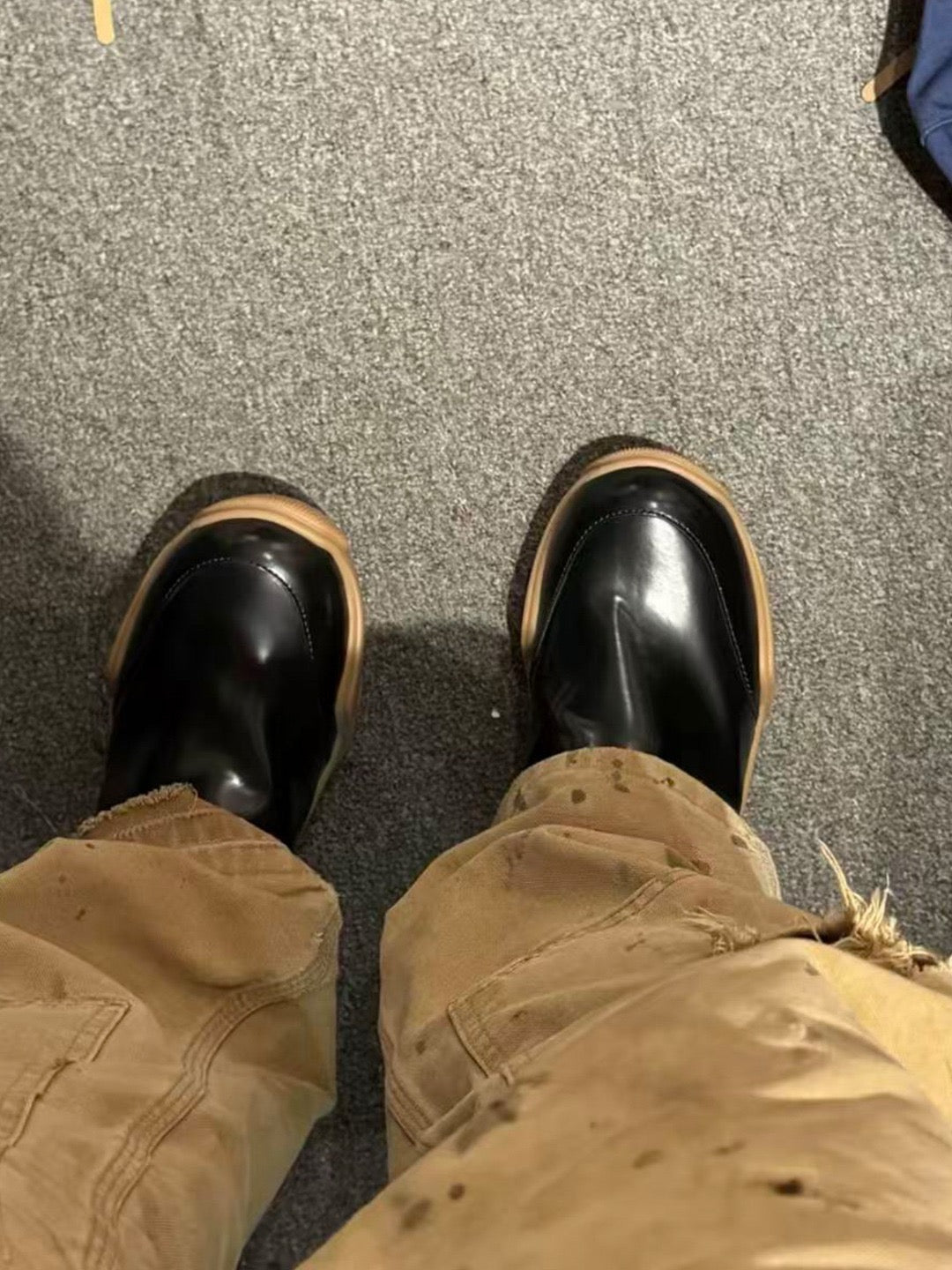 Fendi Nero Leather Clog Slippers