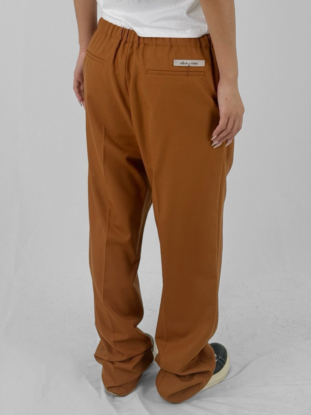 Fendi Rooibos Brown Trousers