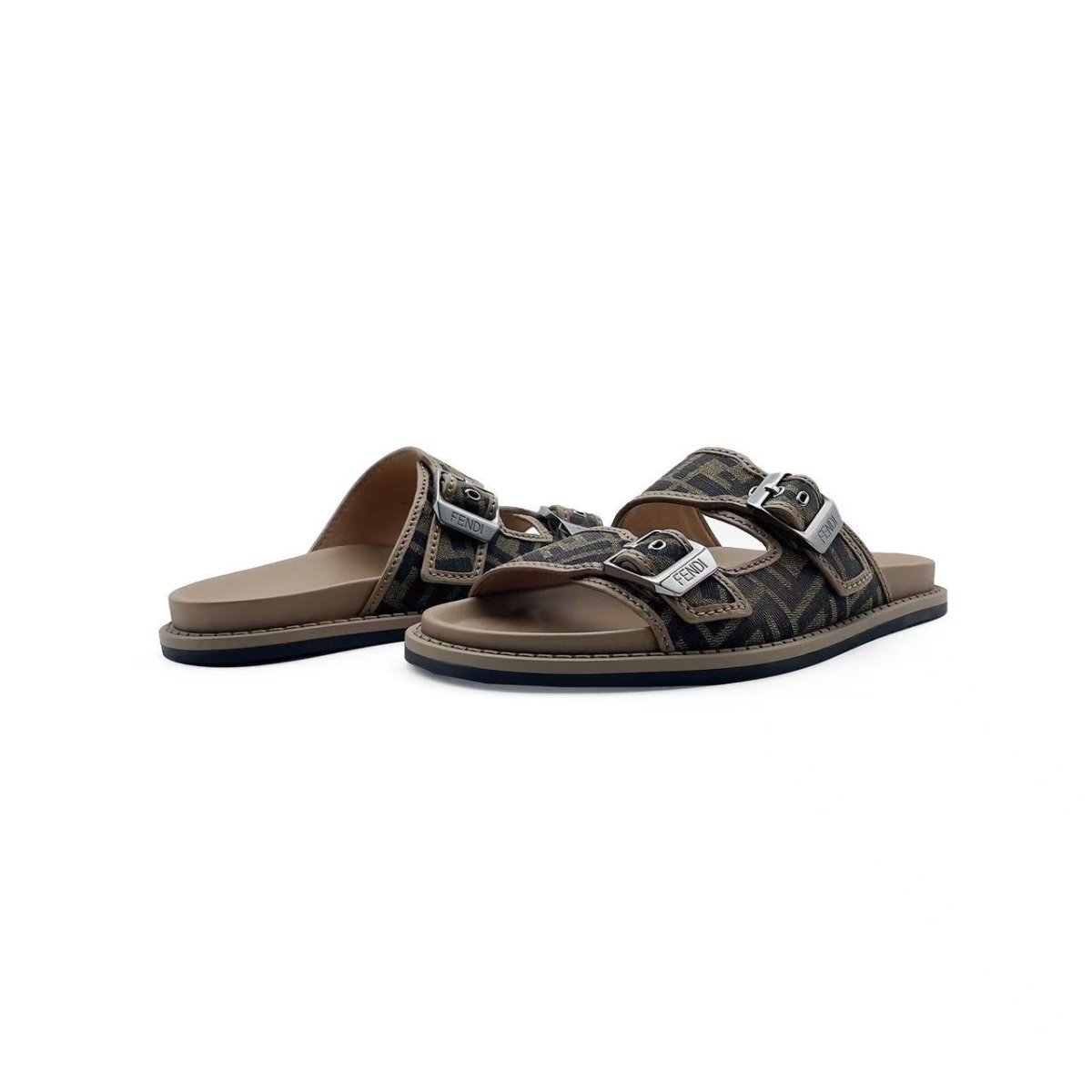 Fendi - Slide - SS24 - TABACCO NERO SAND