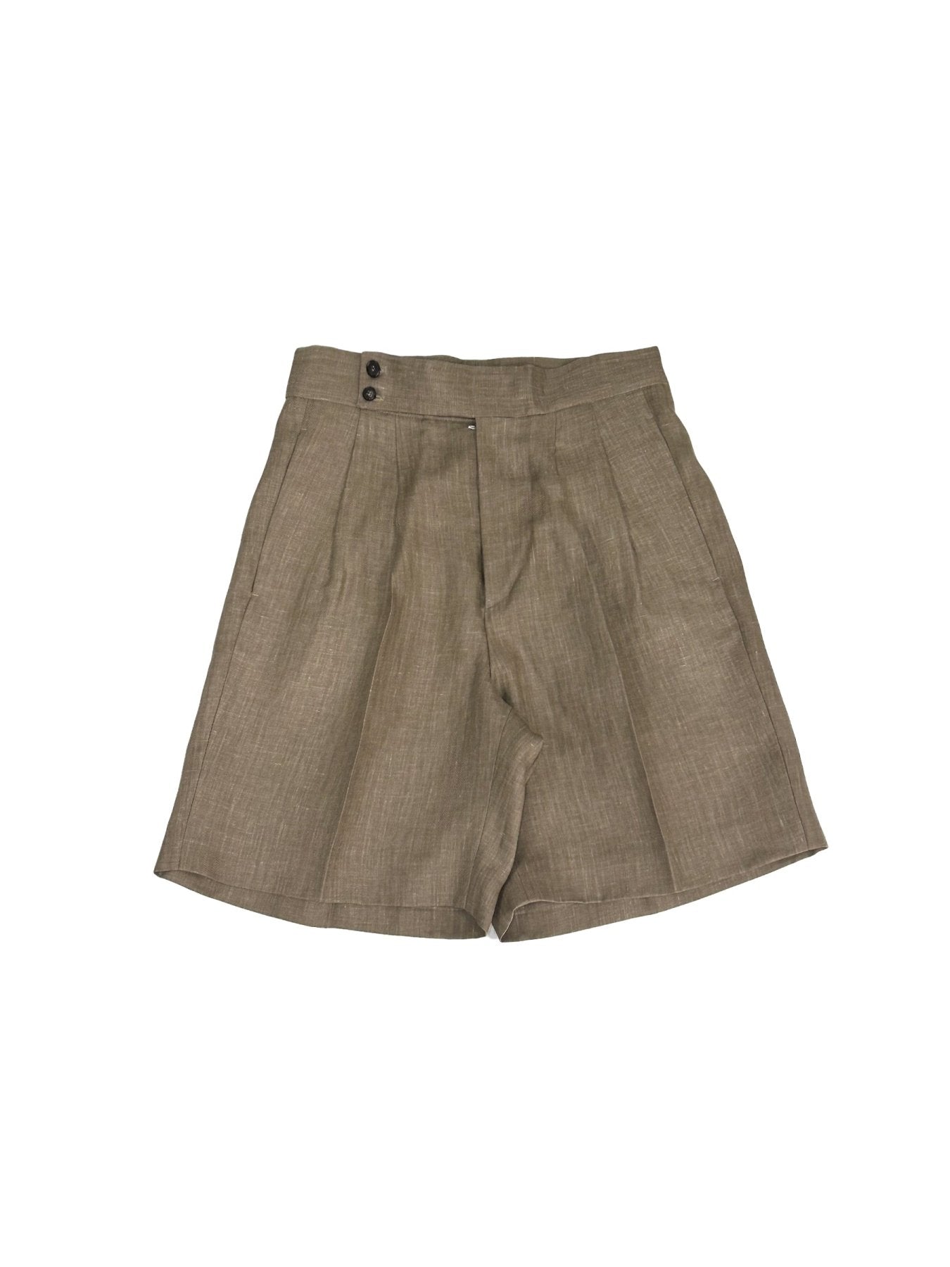 Hed Mayner Beige Bermuda Shorts