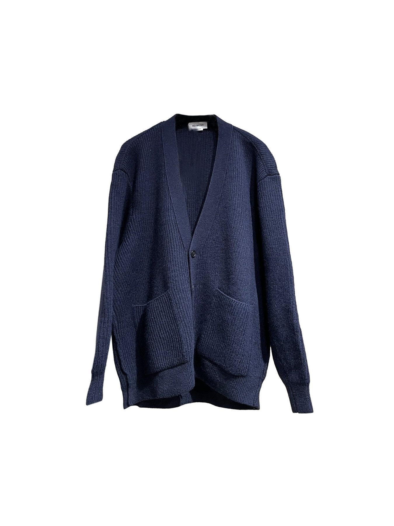 Hed Mayner Blue Cardigan