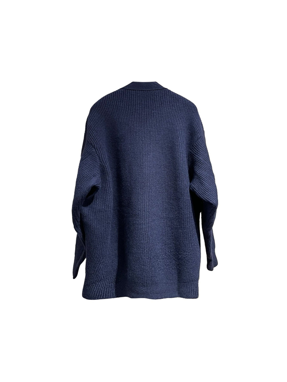 Hed Mayner Blue Cardigan