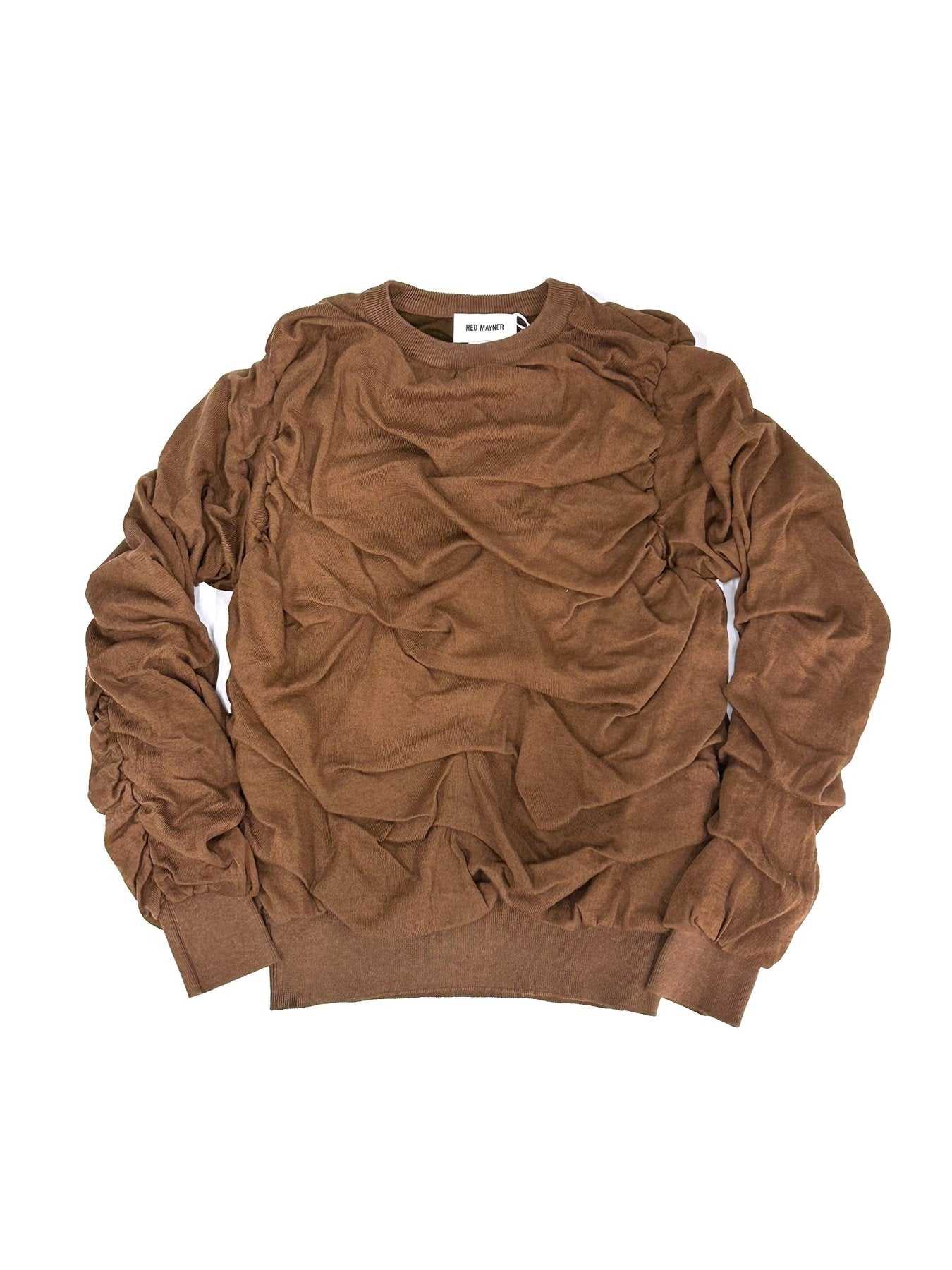 Hed Mayner Brown Sweater
