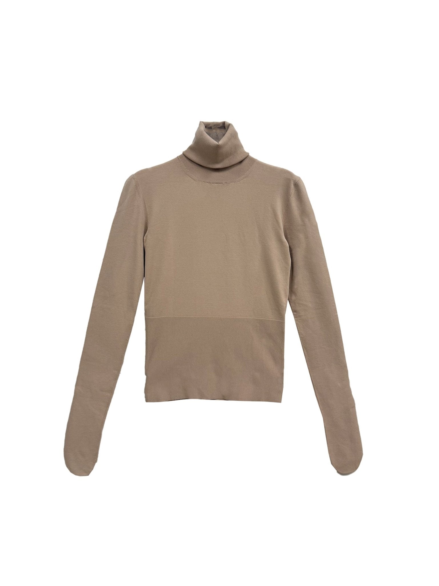 Hed Mayner - SWEATER SECOND SKIN - AW23 - Medium Beige