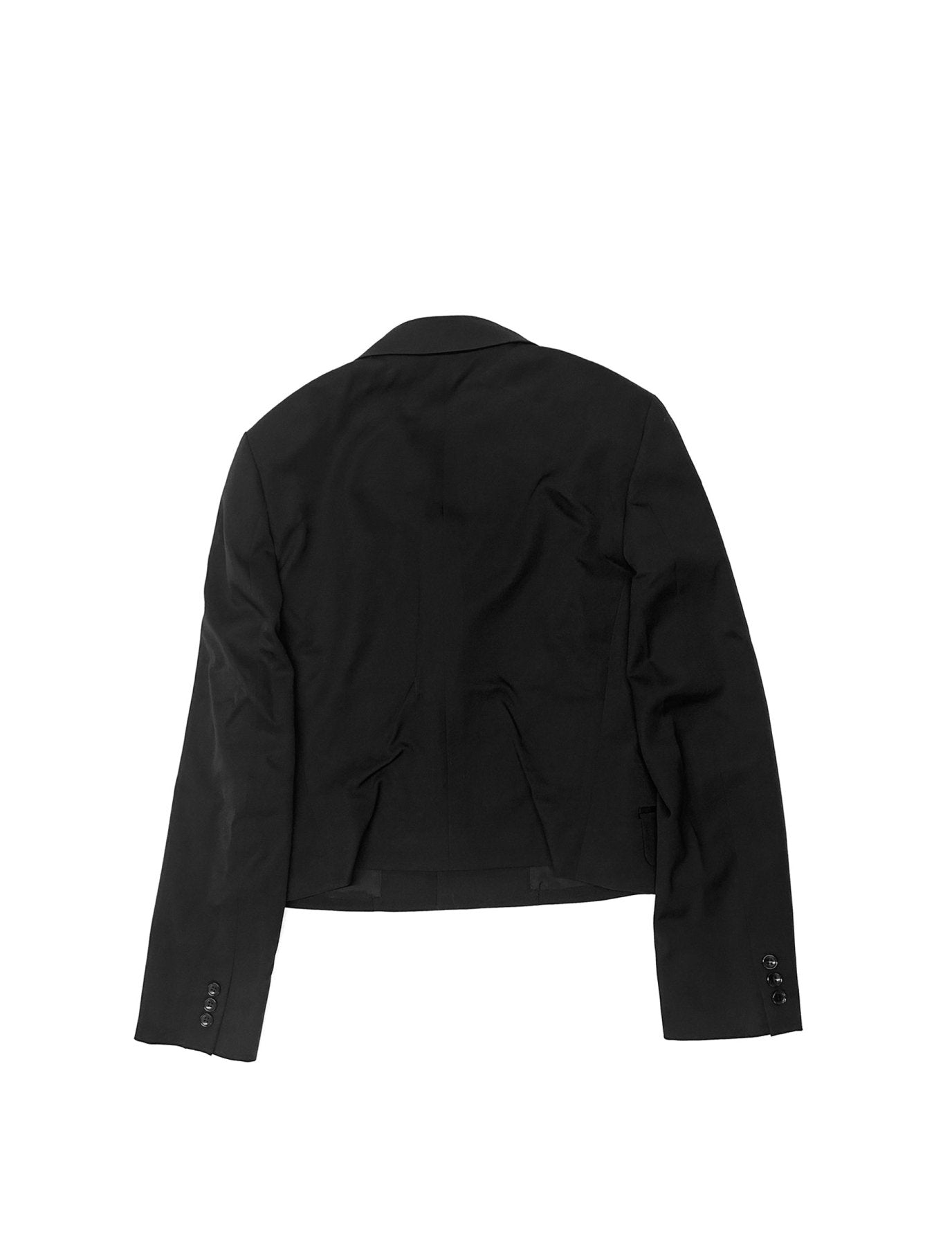 HOMME PLUS Black Fitted Jacket