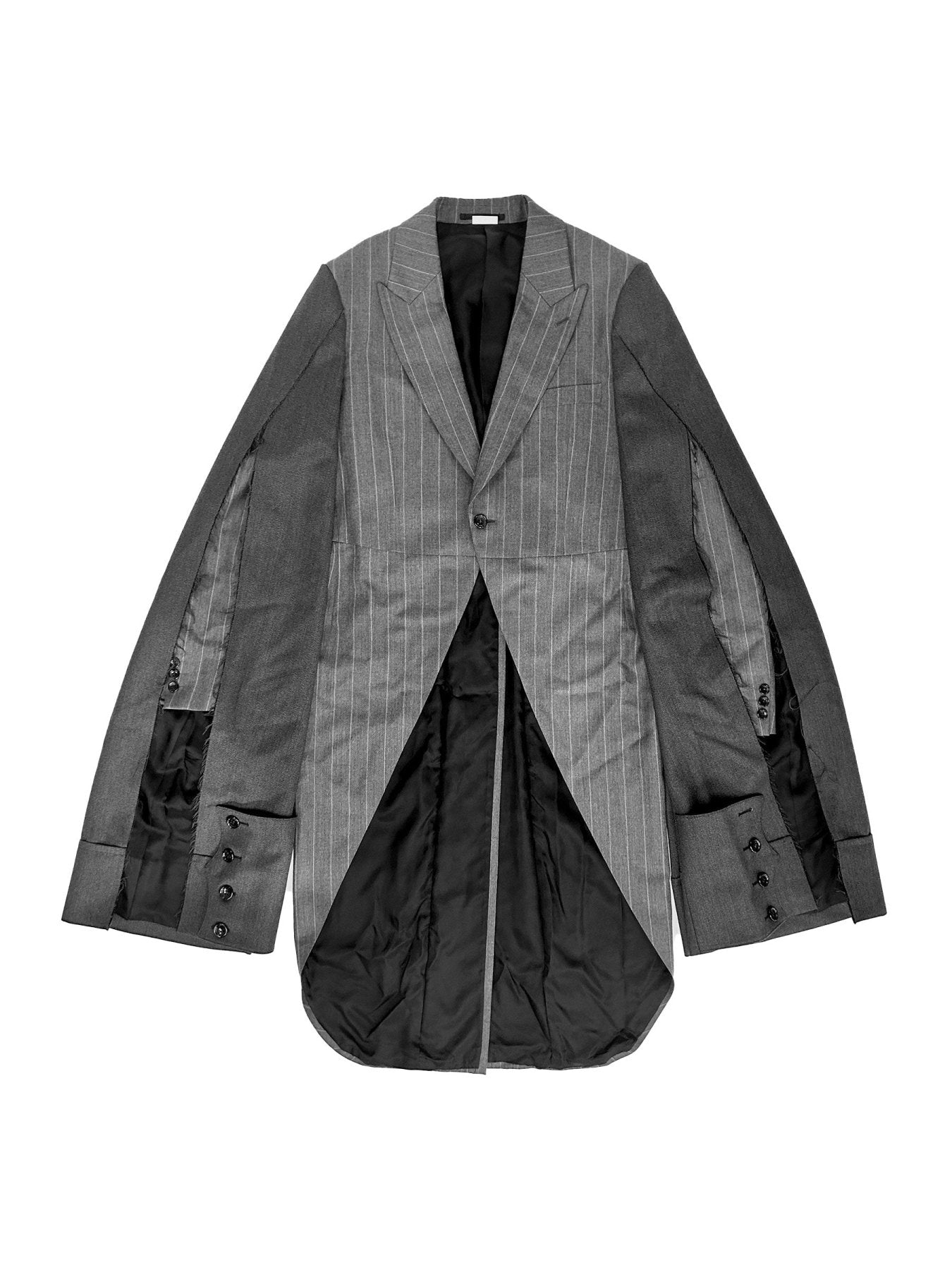 HOMME PLUS - Mens Jacket - AW25 - GRAY GRAY