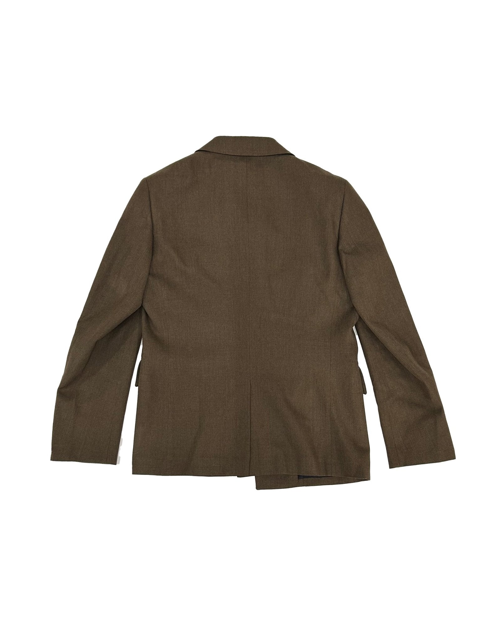 HOMME PLUS - Mens Jacket - AW25 - TOP BROWN