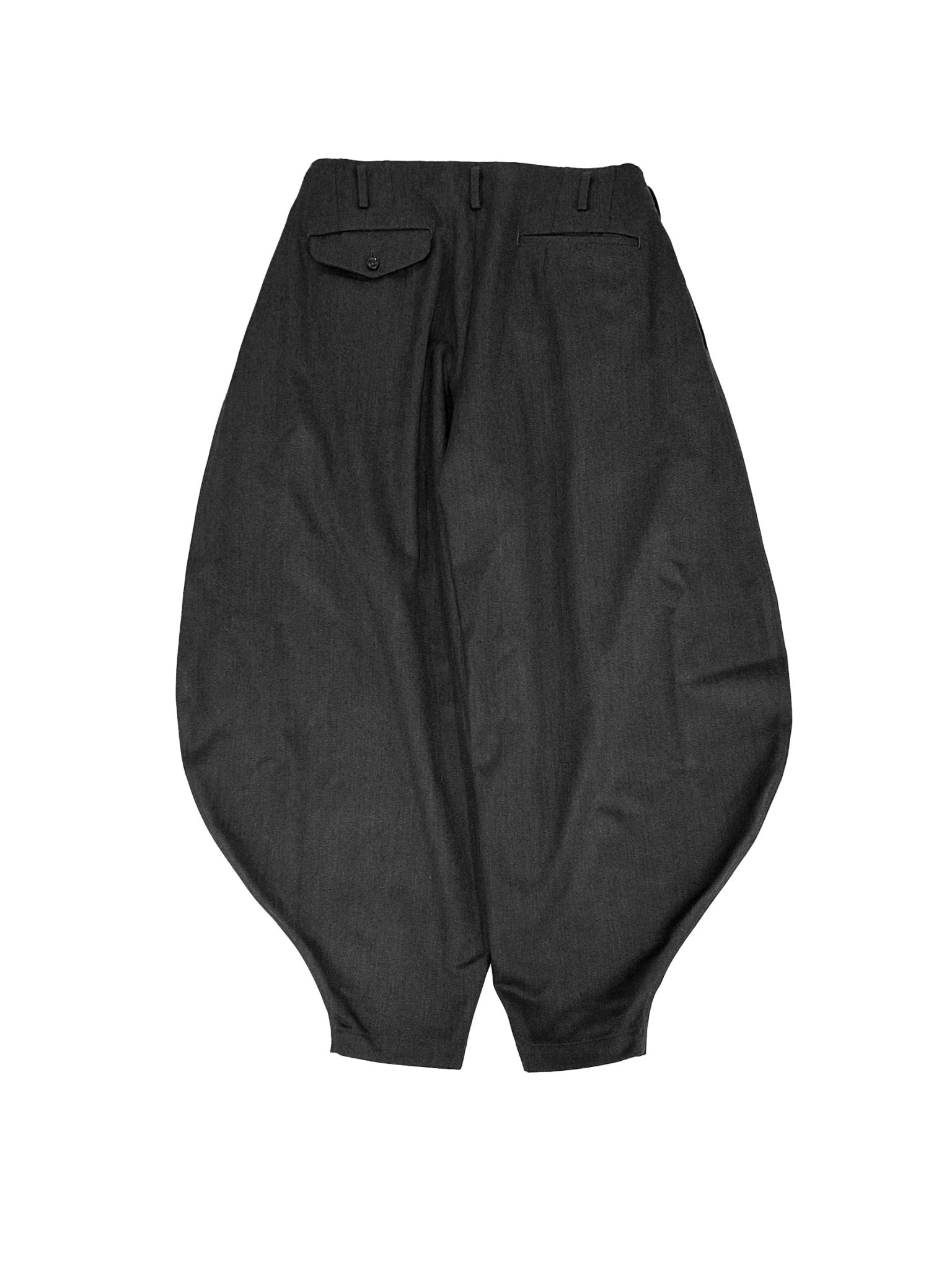 HOMME PLUS - Mens Pants - AW25 - GRAY