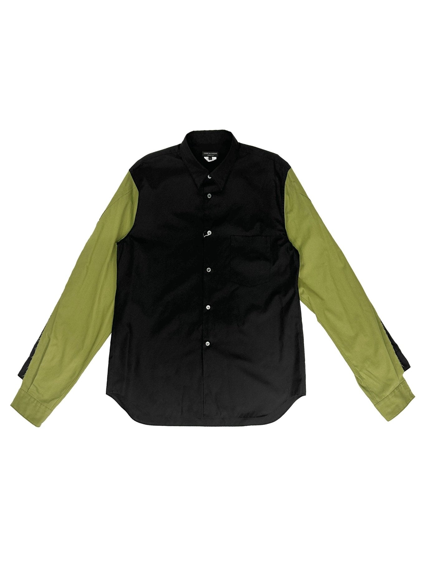 HOMME PLUS - Mens Shirt - AW25 - BLACK MOSS G