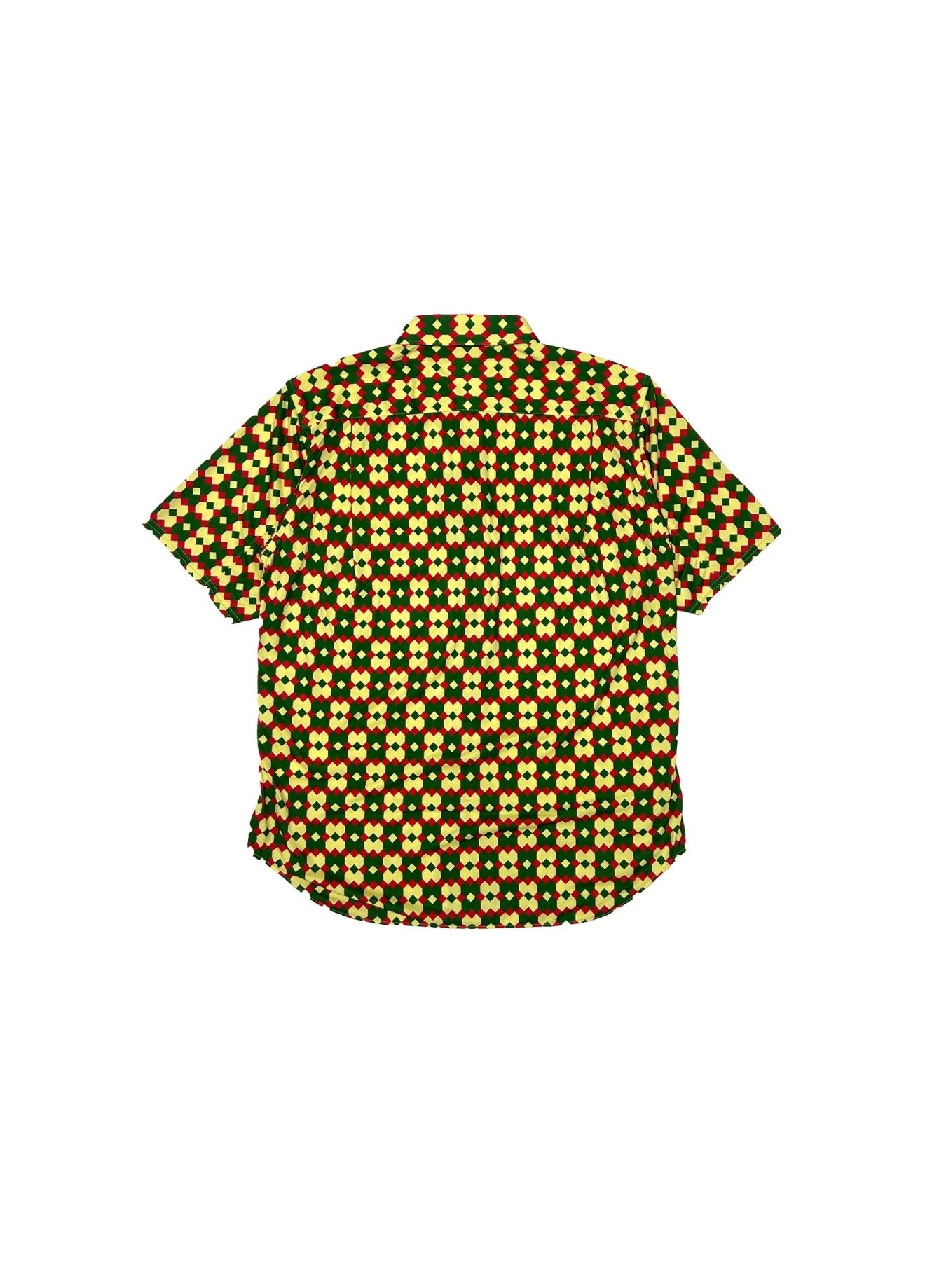 HOMME PLUS Multicolour Short Sleeve Flower Shirt