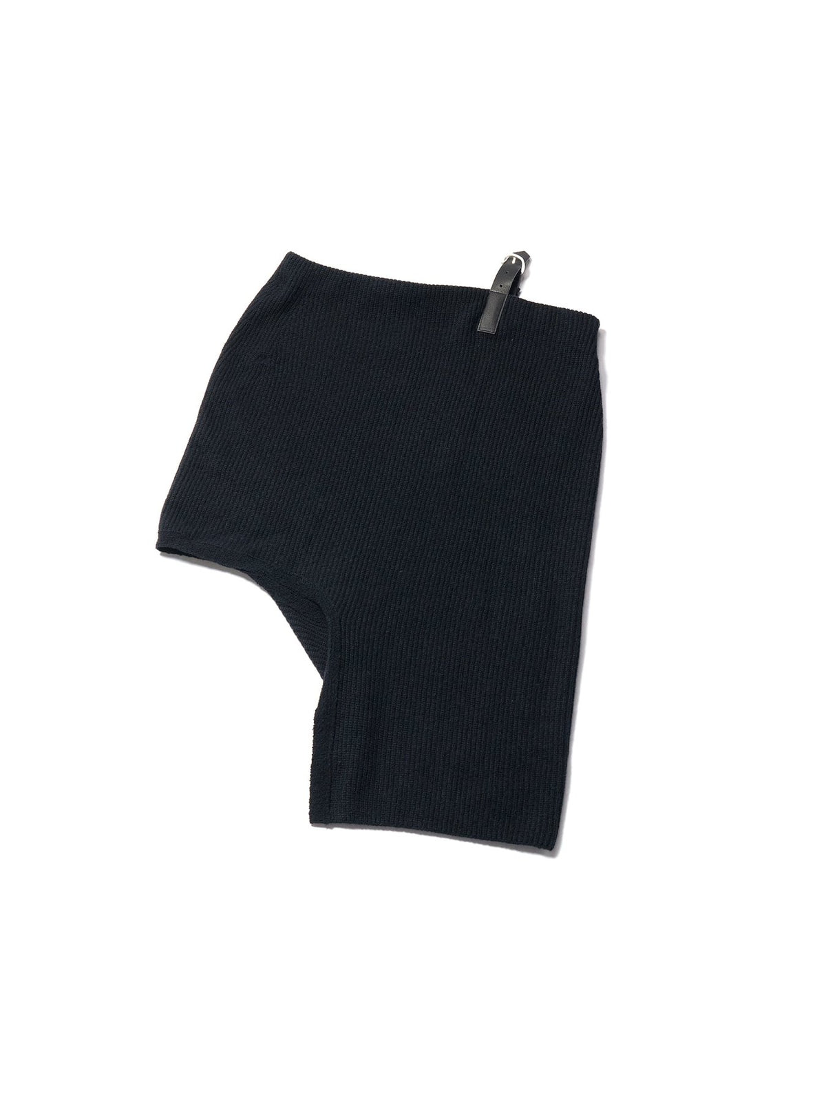 HYEIN SEO Black Asymmetric Knit Top