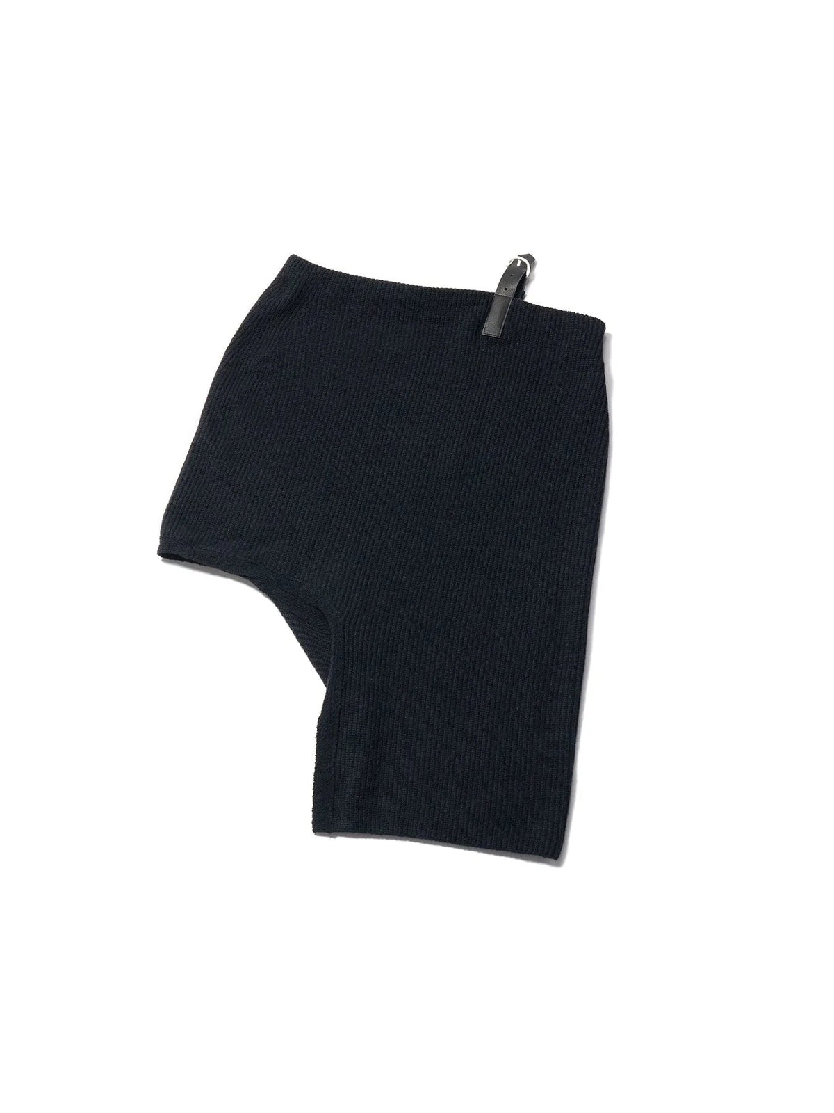HYEIN SEO Black Asymmetric Knit Top