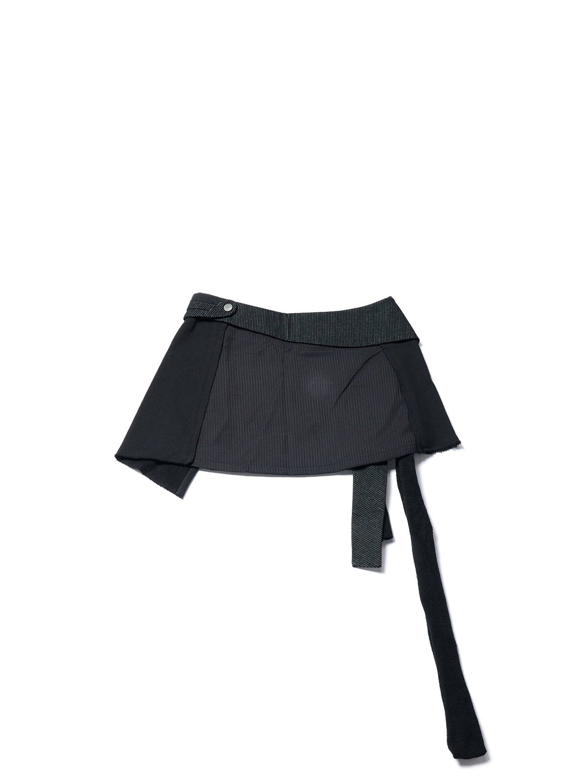 HYEIN SEO Black Wrap Mini Skirt