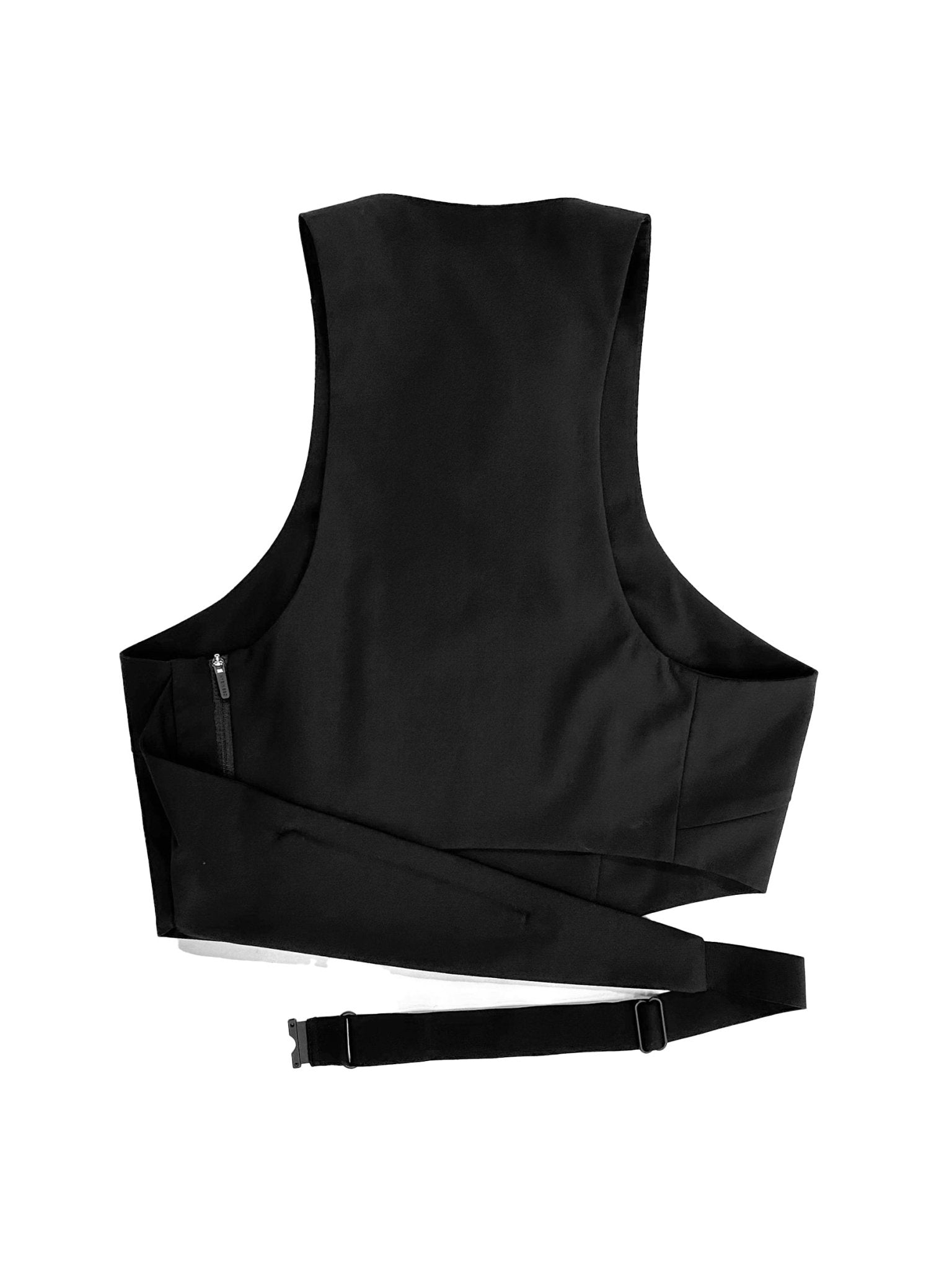 HYEIN SEO - Cinched Halter Top - BLACK