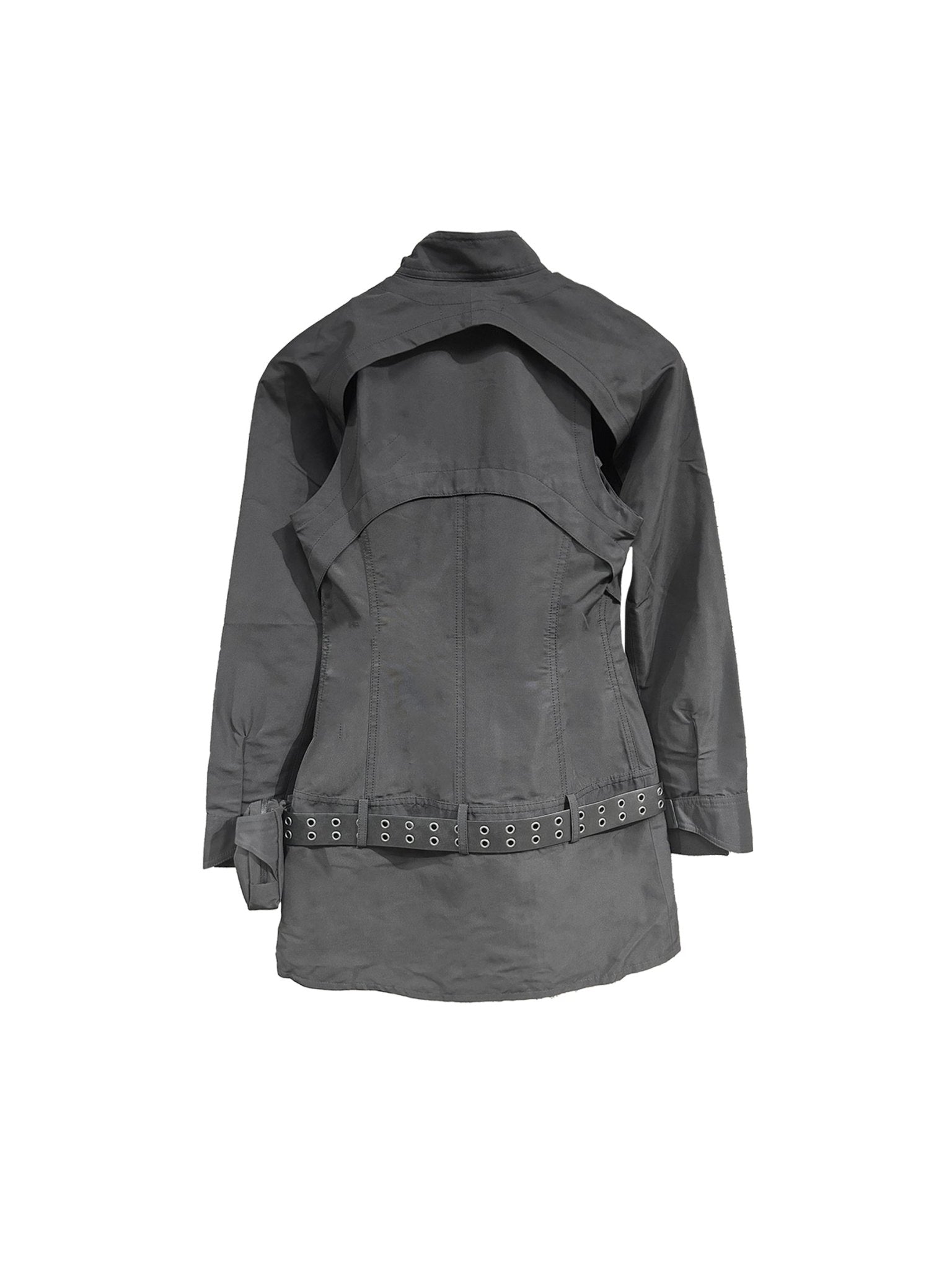 HYEIN SEO - Convertible Dress W/ Detachable Mini Bag - AW25 - BLACK