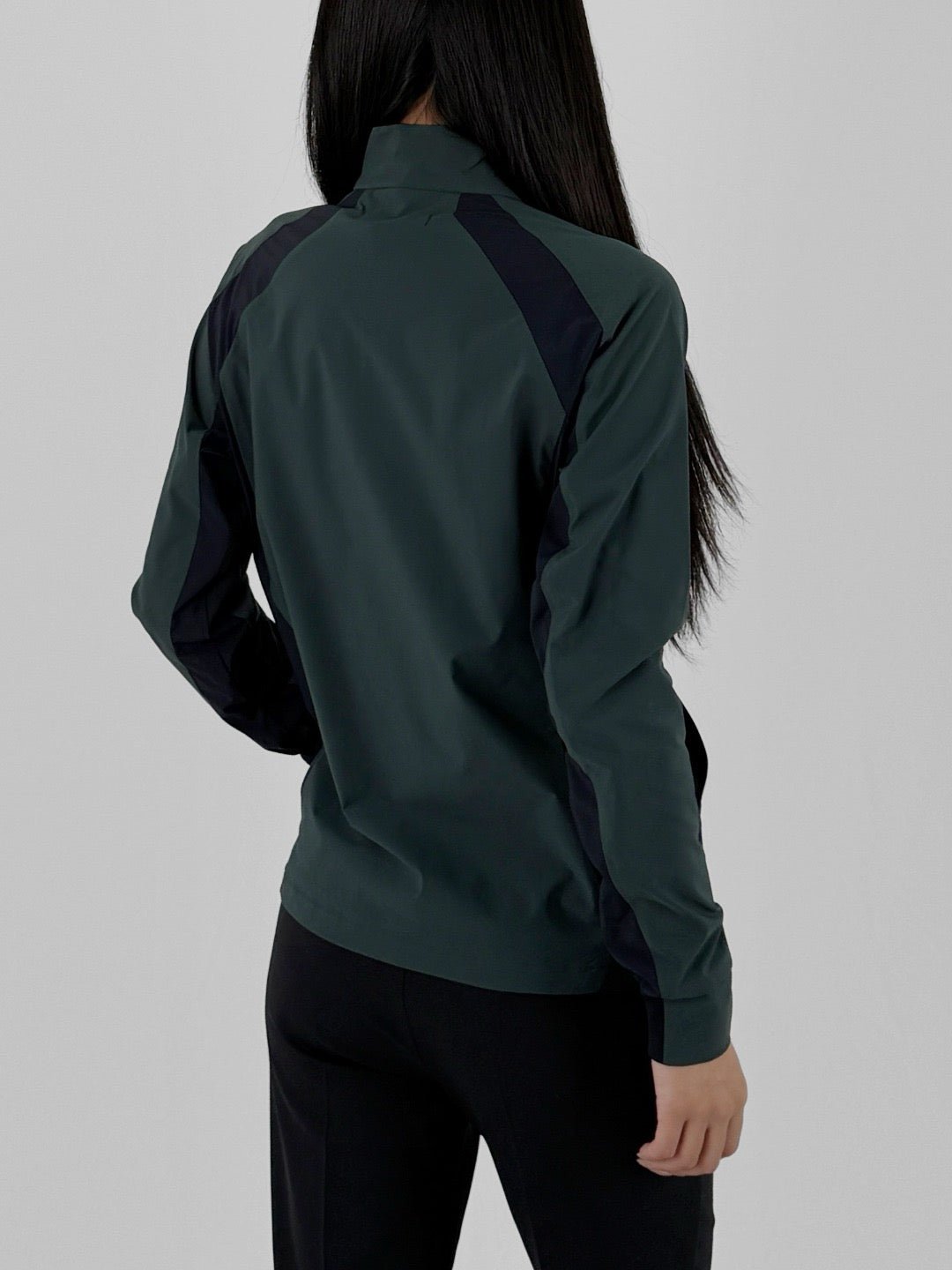 HYEIN SEO - Track Zip-Up - FOREST GREEN