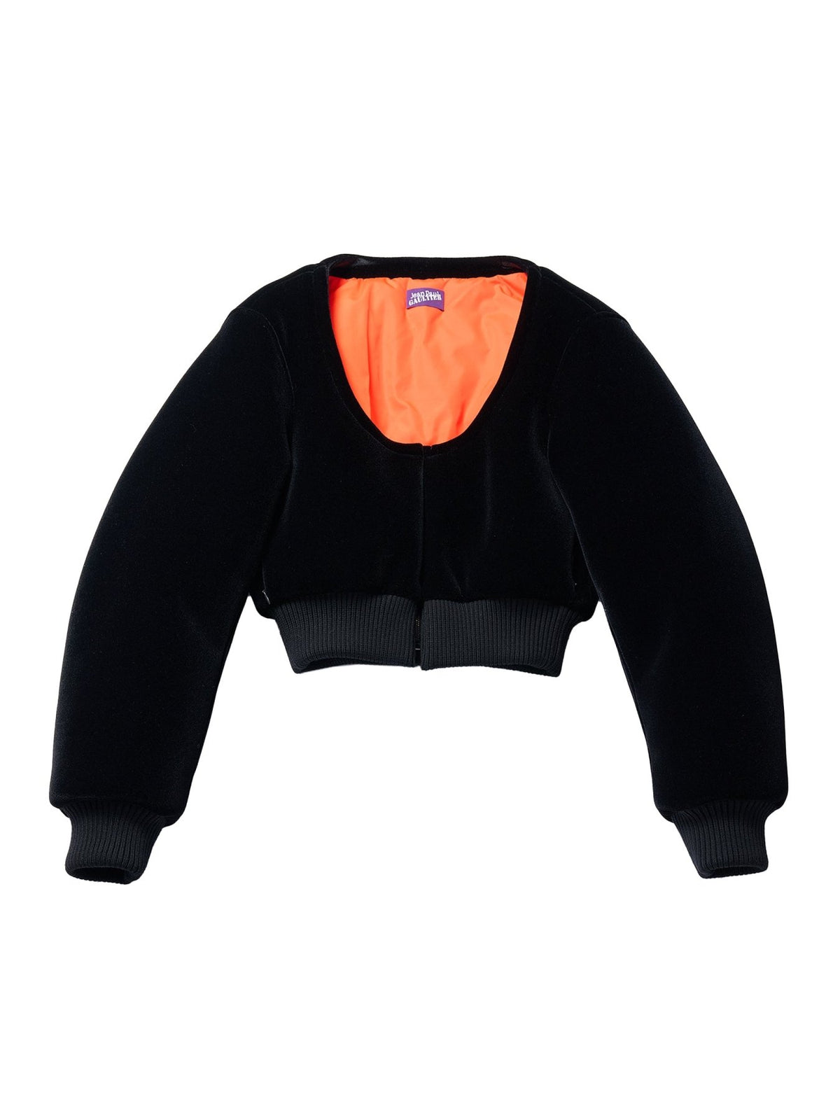 JEAN PAUL GAULTIER Black Square Bomber