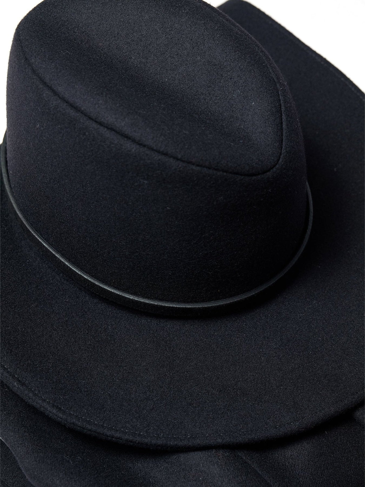 JEAN PAUL GAULTIER Black Tailoring Gilet With Attached Hat