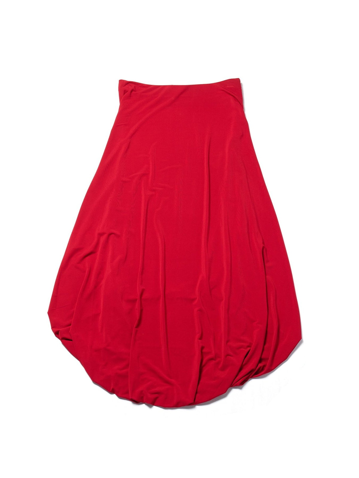 JEAN PAUL GAULTIER Burgundy Stretch Viscose Bustier Dress With Gathering